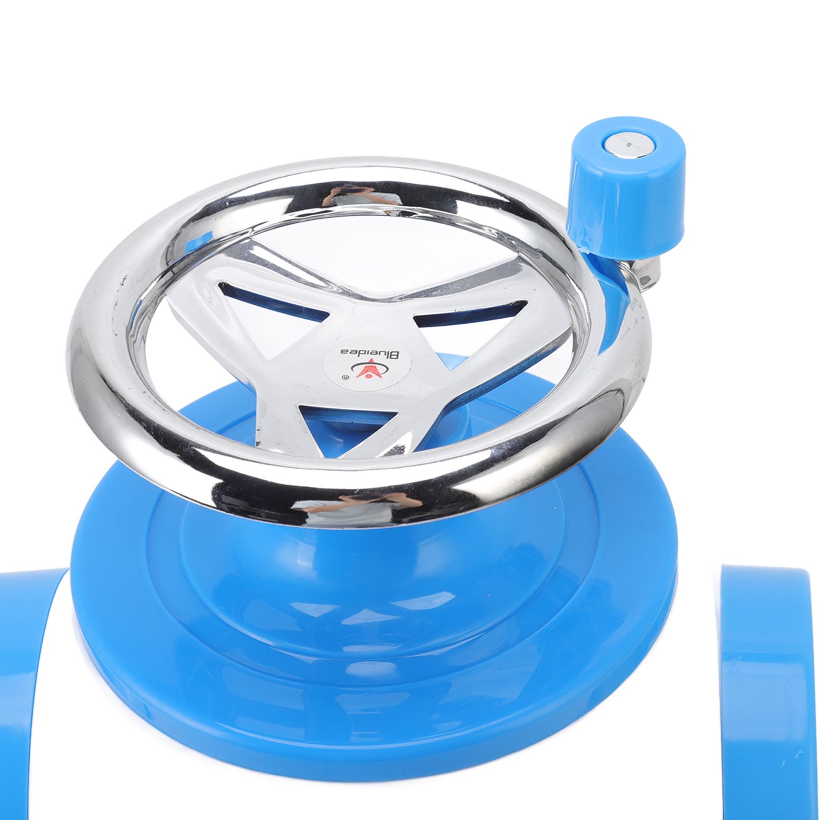 Hand Crank Shaved Ice Machine Stainless Steel Blades Safe Portable Ice Crusher view 15