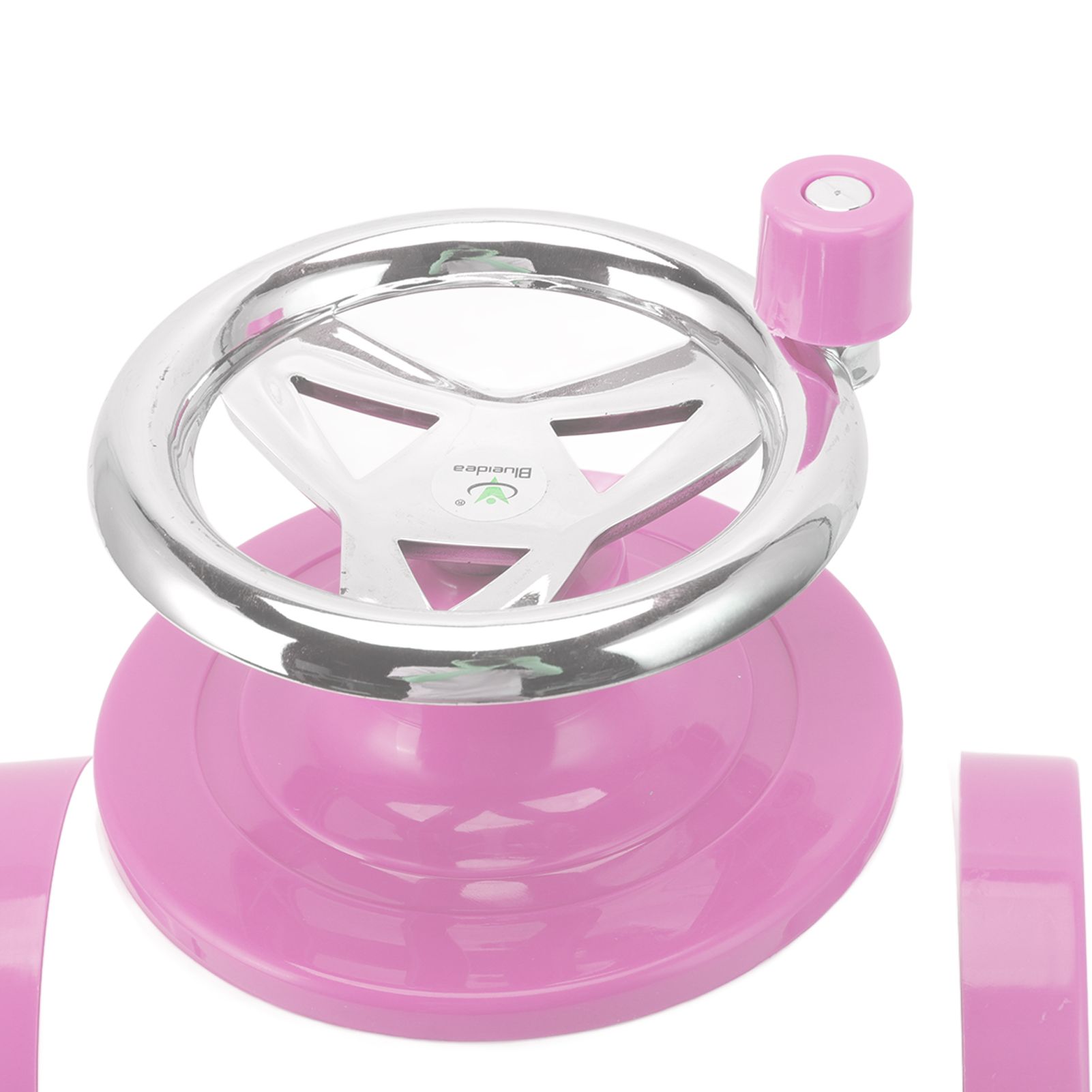 Hand Crank Shaved Ice Machine Stainless Steel Blades Safe Portable Ice Crusher view 15