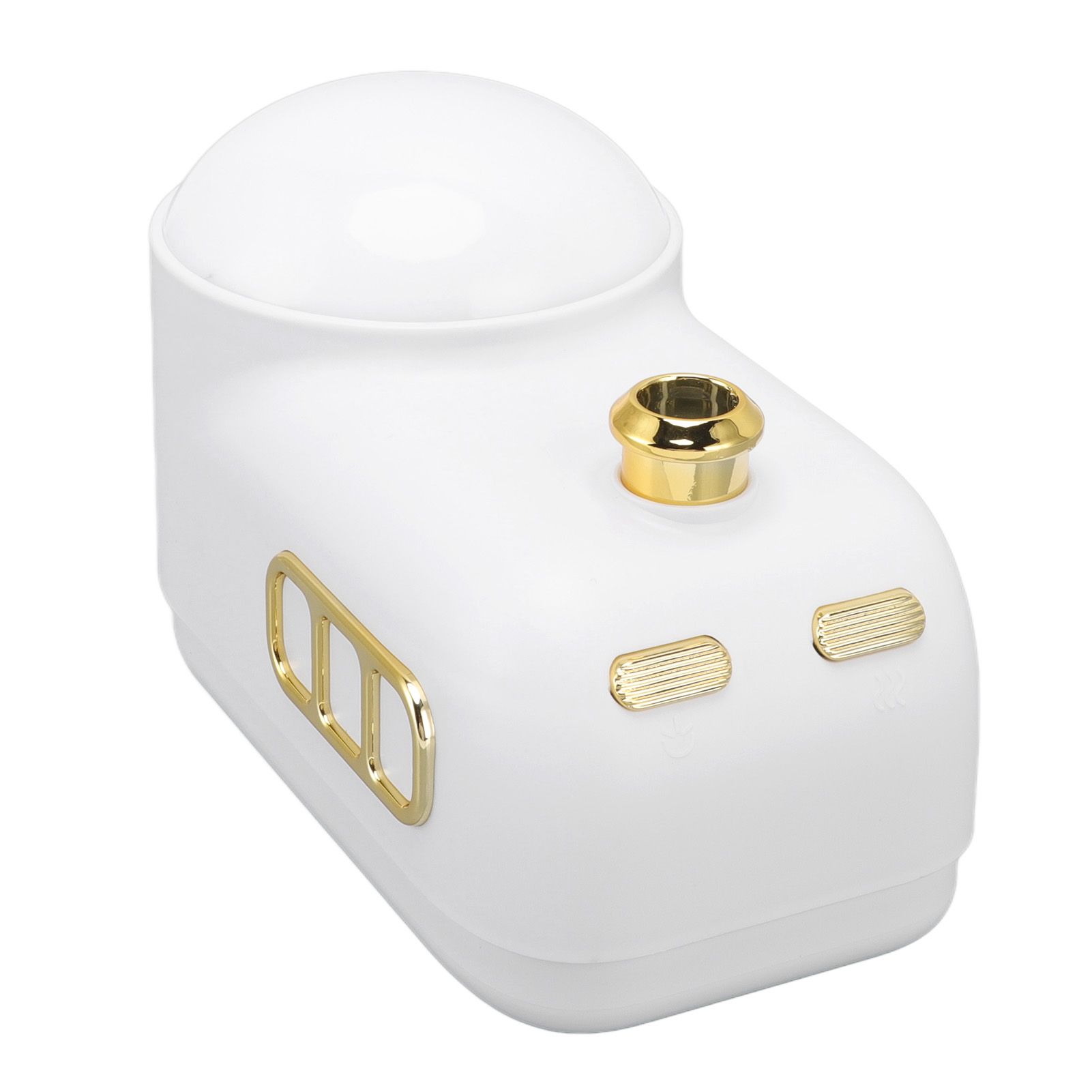Train Air Humidifier Projector Cartoon Retro Charging Soft Light Desktop view 2