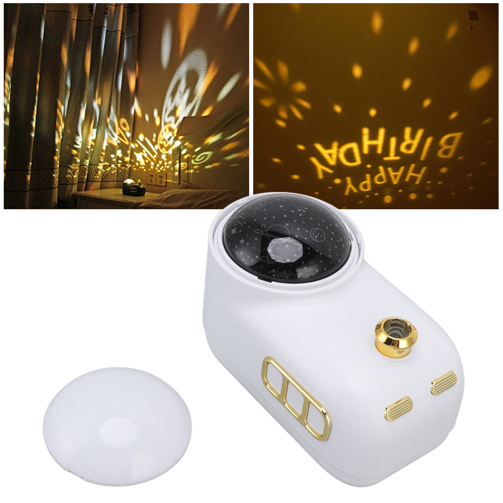 Train Air Humidifier Projector Cartoon Retro Charging Soft Light Desktop view 11