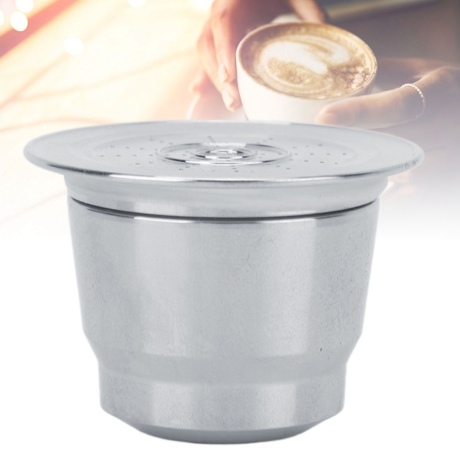 Coffee Pod Reusable Capsules Food Grade Stainless Steel Refillable Coffee view 12
