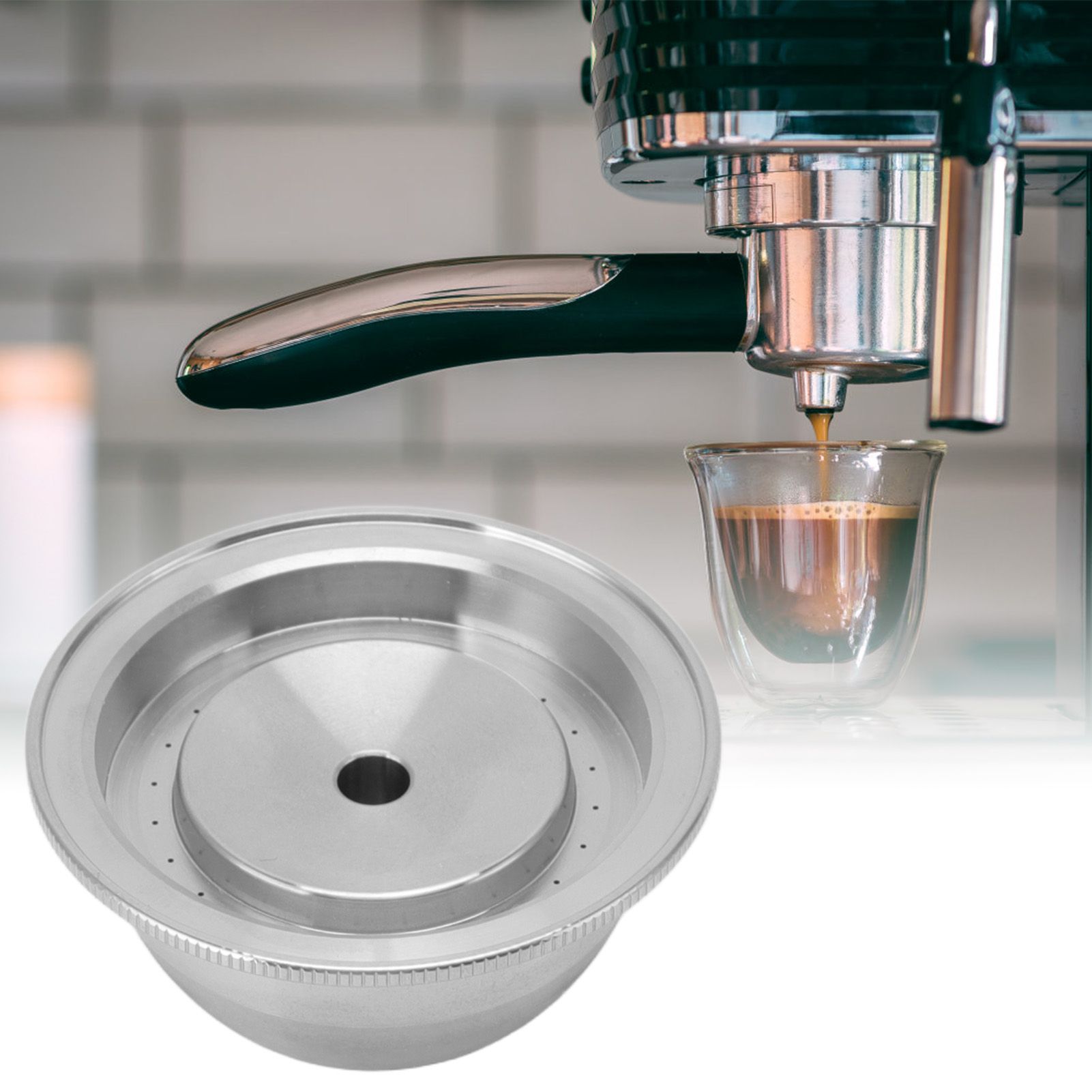 Reusable Coffee Capsule Filter Stainless Steel Refillable Coffee Machine Pod view 11