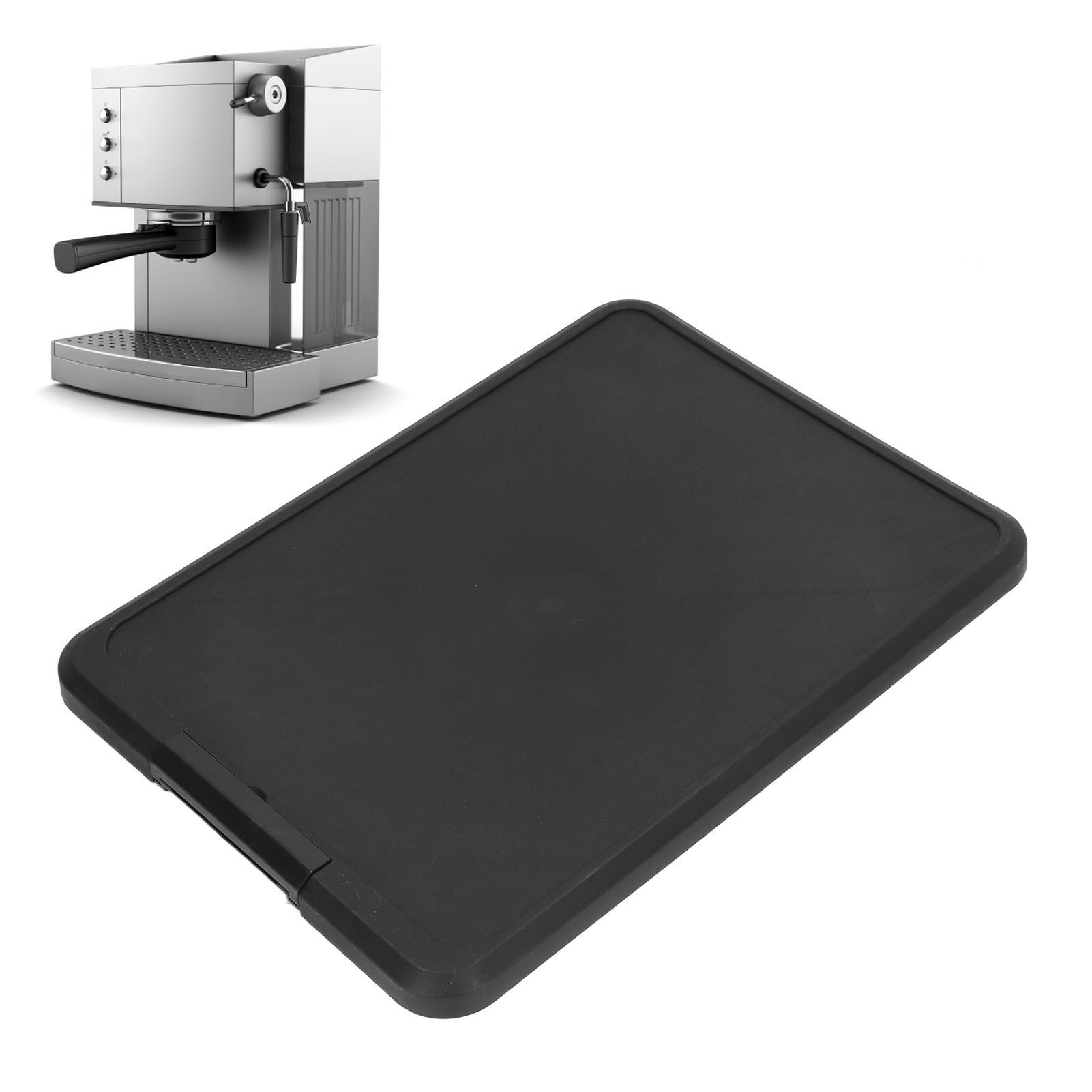 Kitchen Appliance Sliding Tray Rolling Tray Countertop Storage Moving Slider view 11