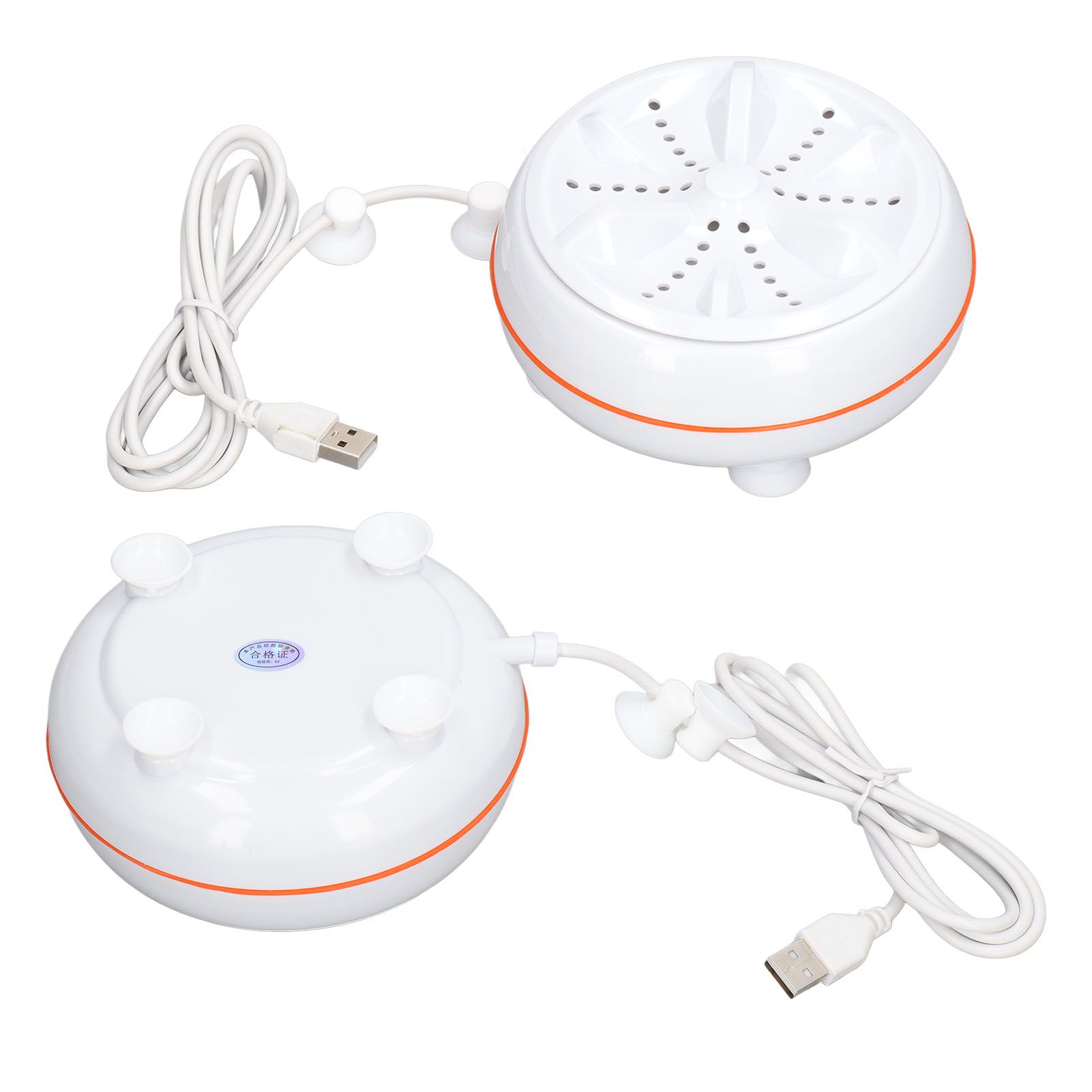 27W Mini Ultrasonic Washer USB 50 Seconds Reverse Clean Circle 30mins Self view 10