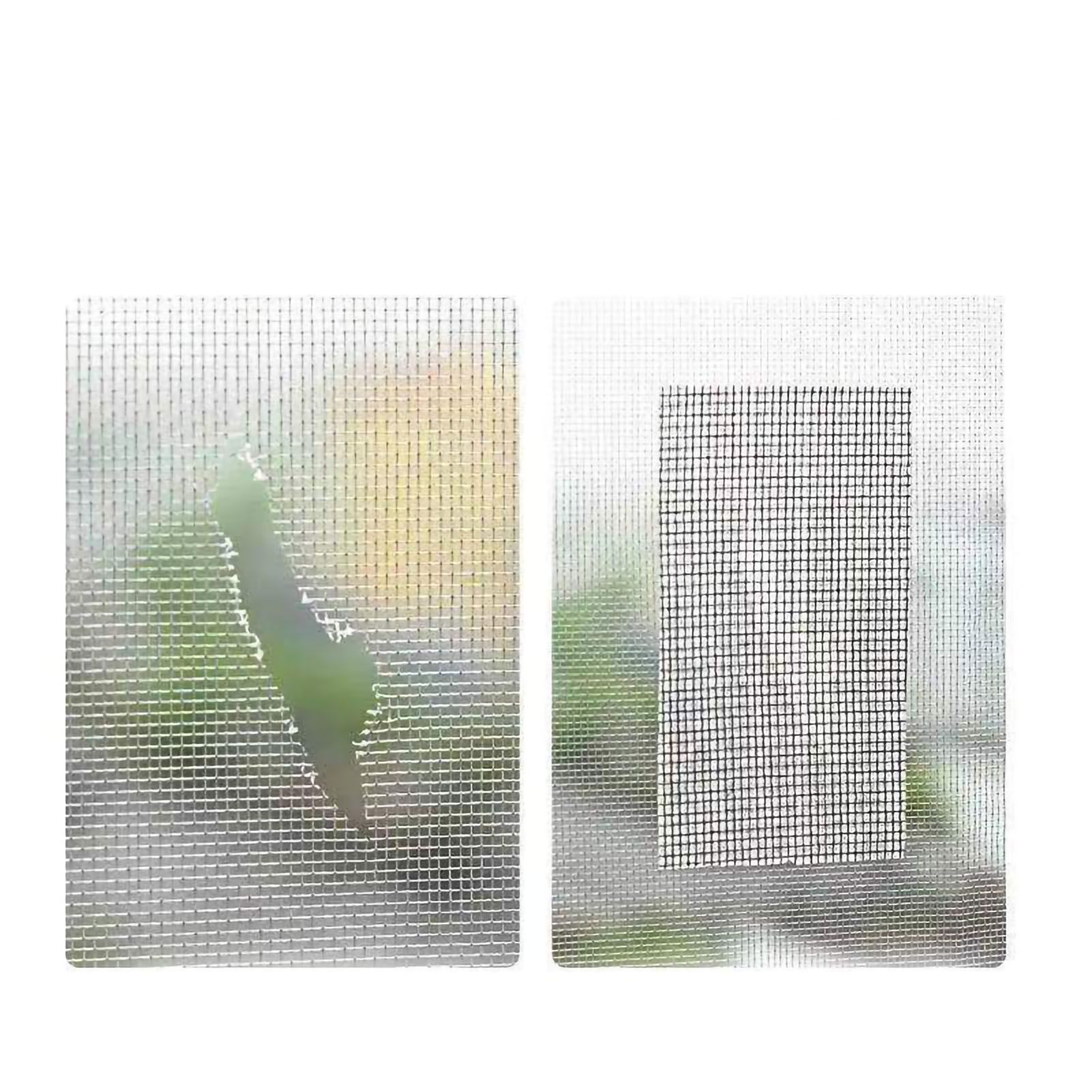 Window Screen Repair Fill Hole Self Adhesive Fine Mesh Screen Tape Mesh Repair view 2