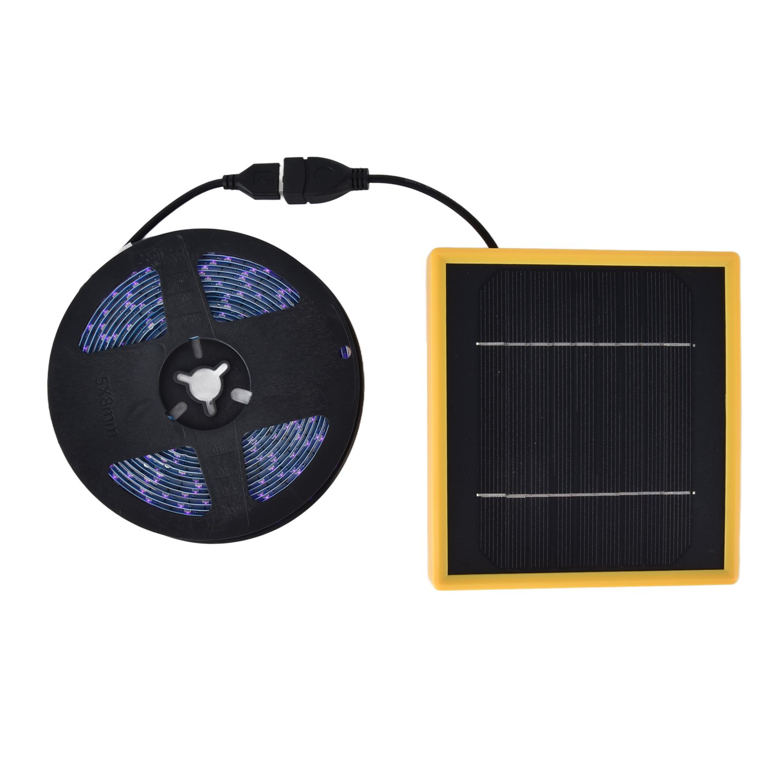 Solar Plant Grow Light Strip Solar Power Full Spectrum 5W LED High Luminous view 3