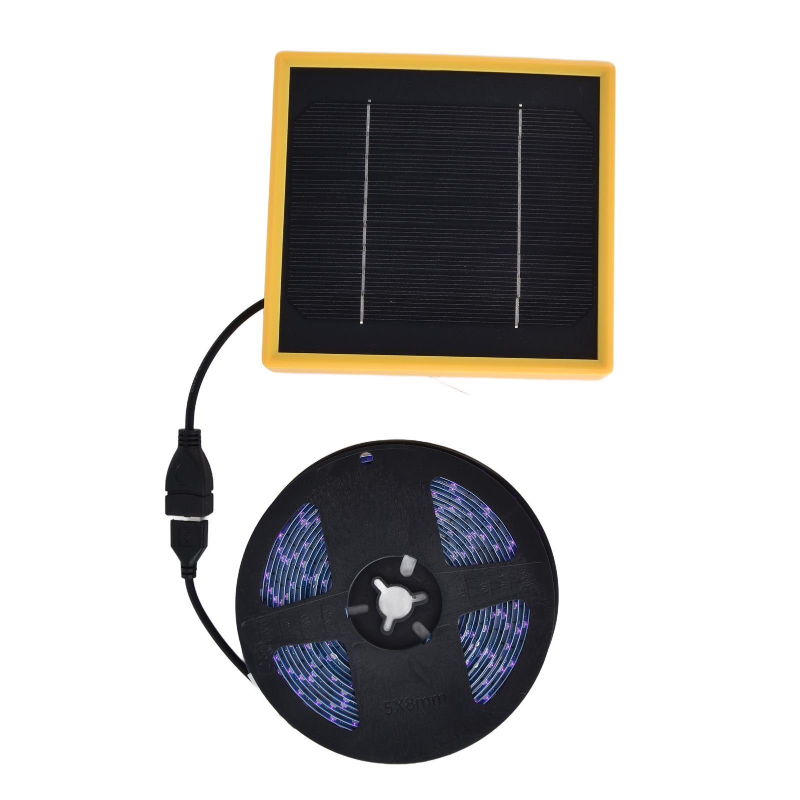 Solar Plant Grow Light Strip Solar Power Full Spectrum 5W LED High Luminous view 4