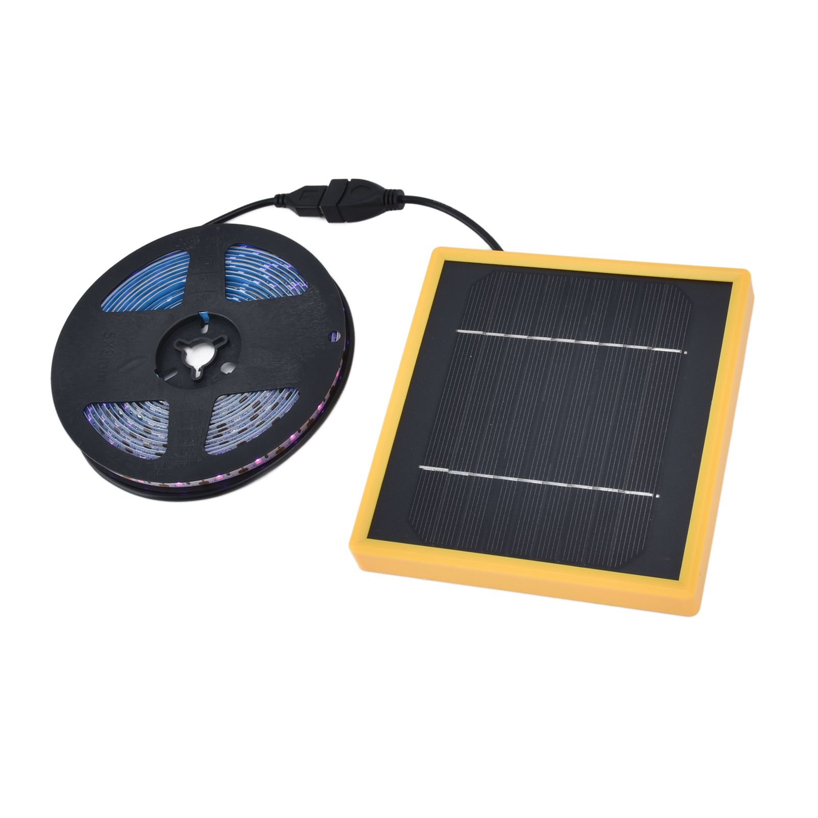 Solar Plant Grow Light Strip Solar Power Full Spectrum 5W LED High Luminous view 5