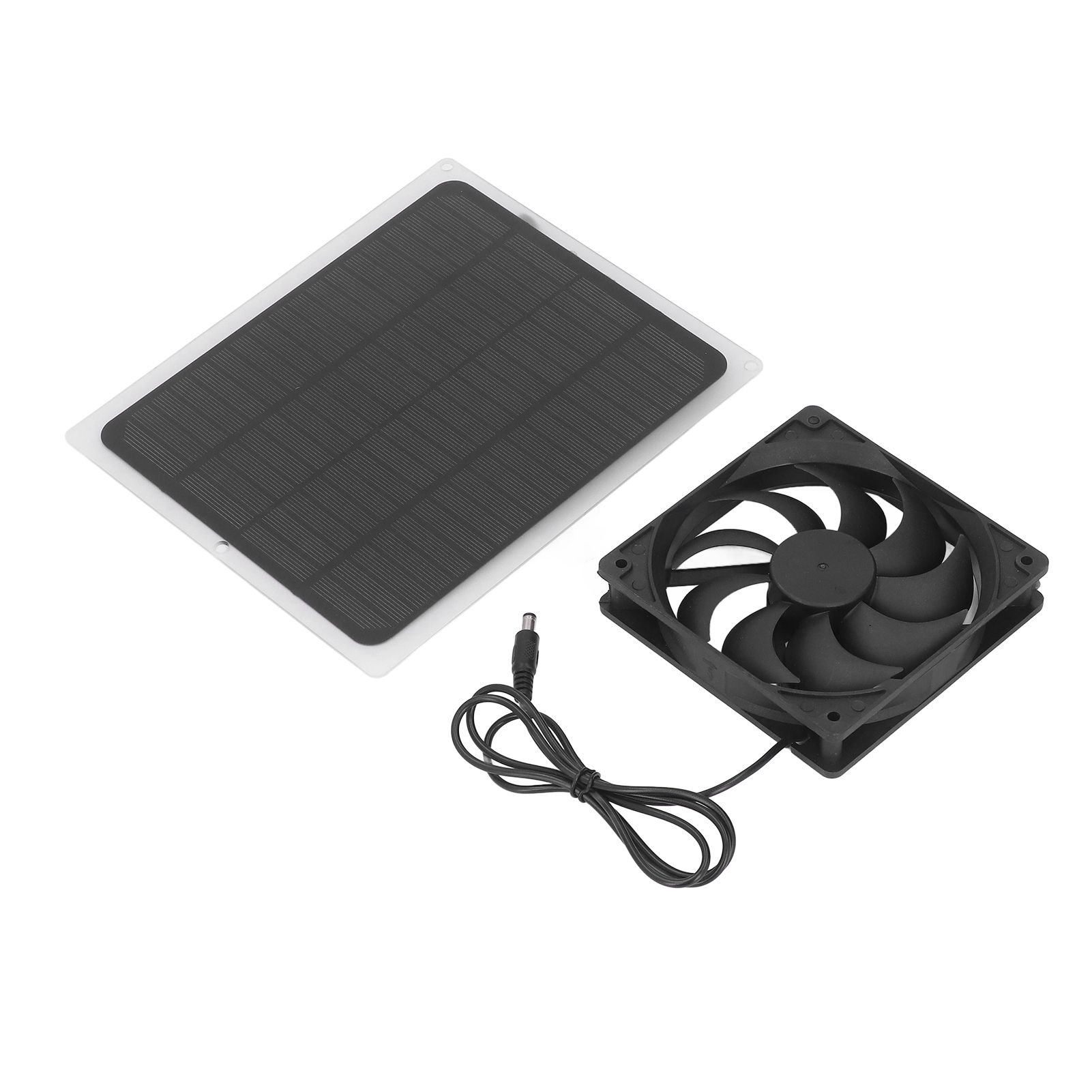 Solar Exhaust Fan Energy Saving Portable 5W 5V Solar Exhaust Fan for Camping view 3