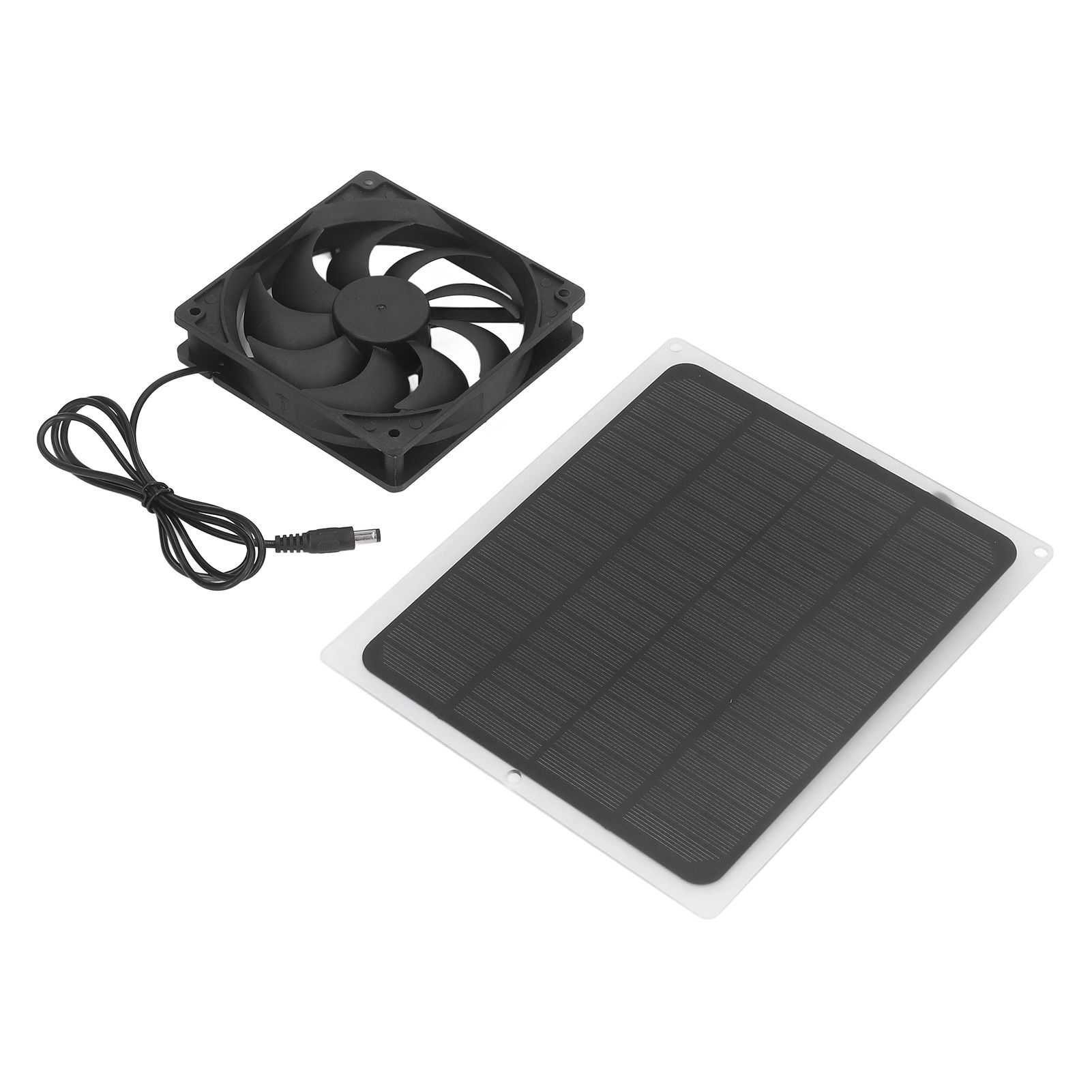 Solar Exhaust Fan Energy Saving Portable 5W 5V Solar Exhaust Fan for Camping view 4