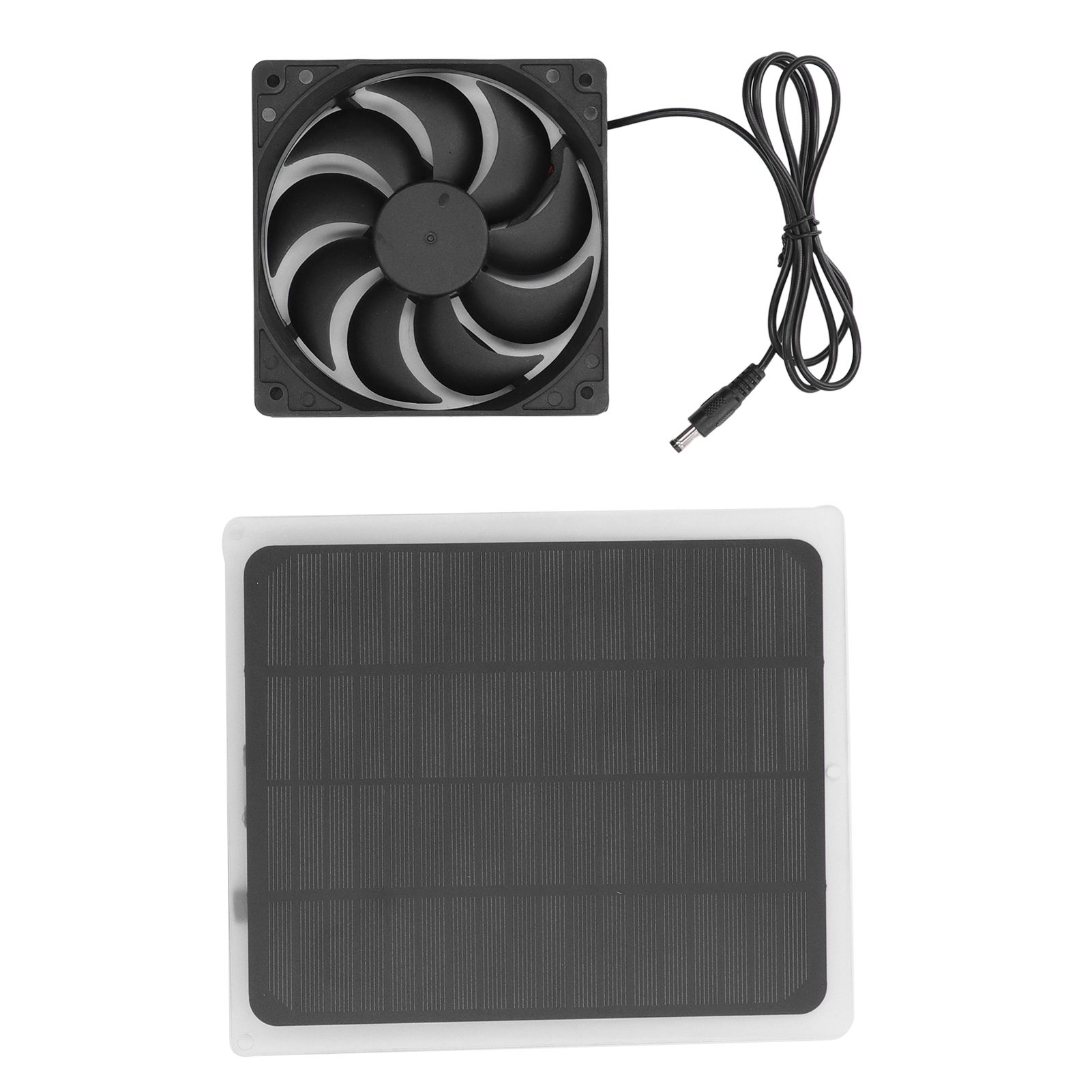 Solar Exhaust Fan Energy Saving Portable 5W 5V Solar Exhaust Fan for Camping view 6