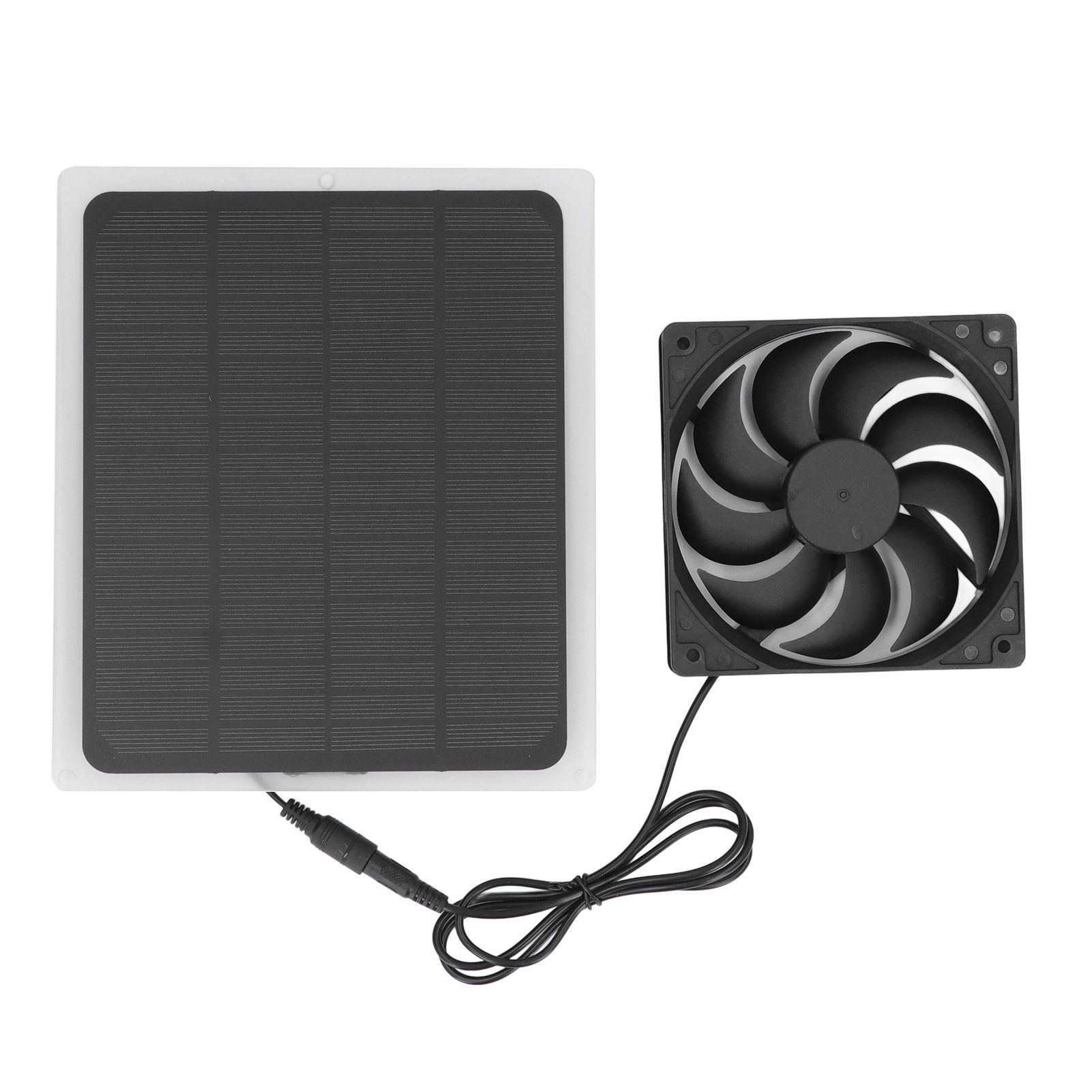 Solar Exhaust Fan Energy Saving Portable 5W 5V Solar Exhaust Fan for Camping view 7