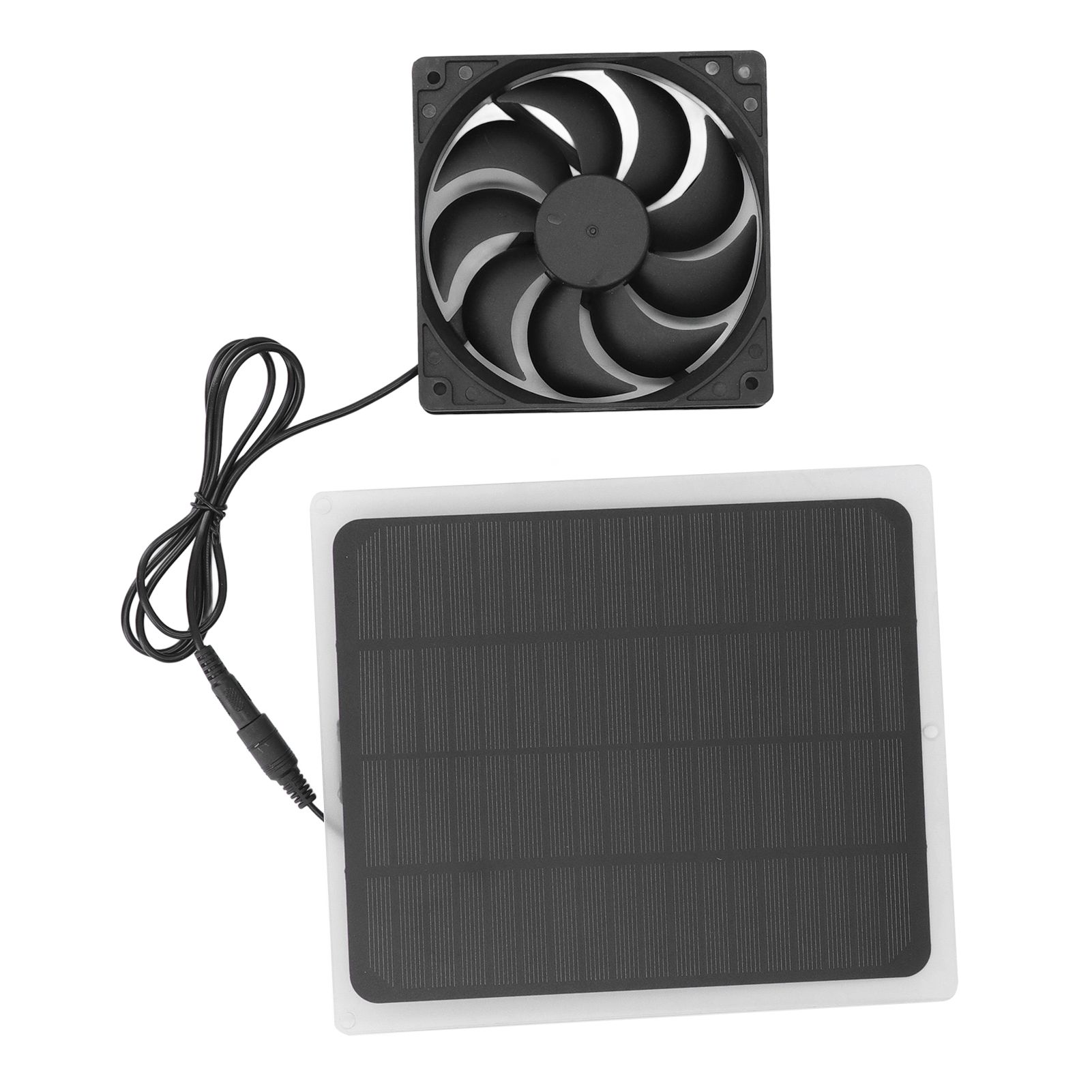 Solar Exhaust Fan Energy Saving Portable 5W 5V Solar Exhaust Fan for Camping view 8
