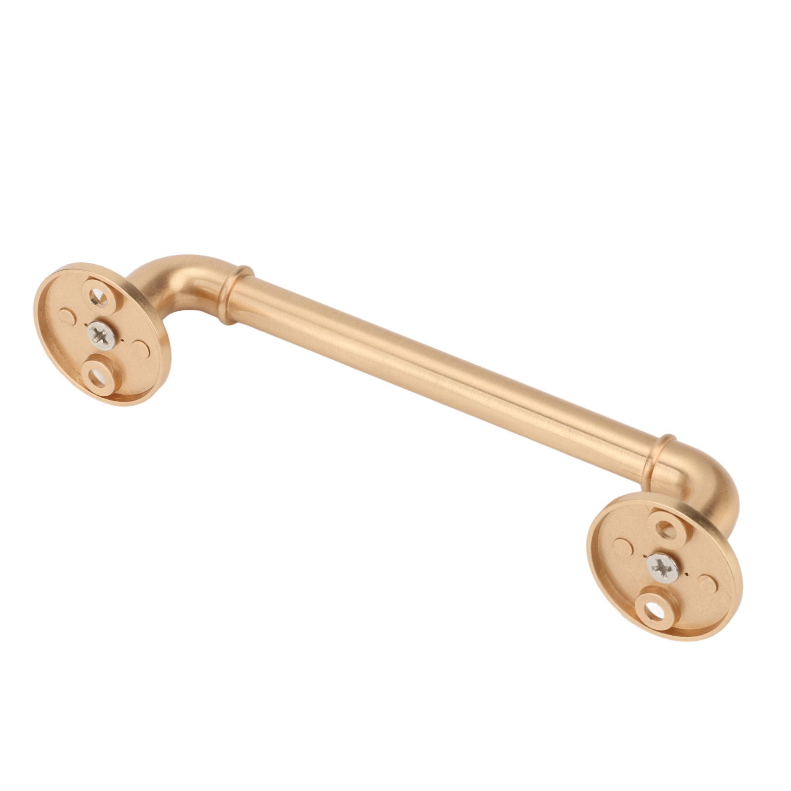 Gate Pull Handle Zinc Alloy Retro Round Base Furniture Hardware for Door view 2