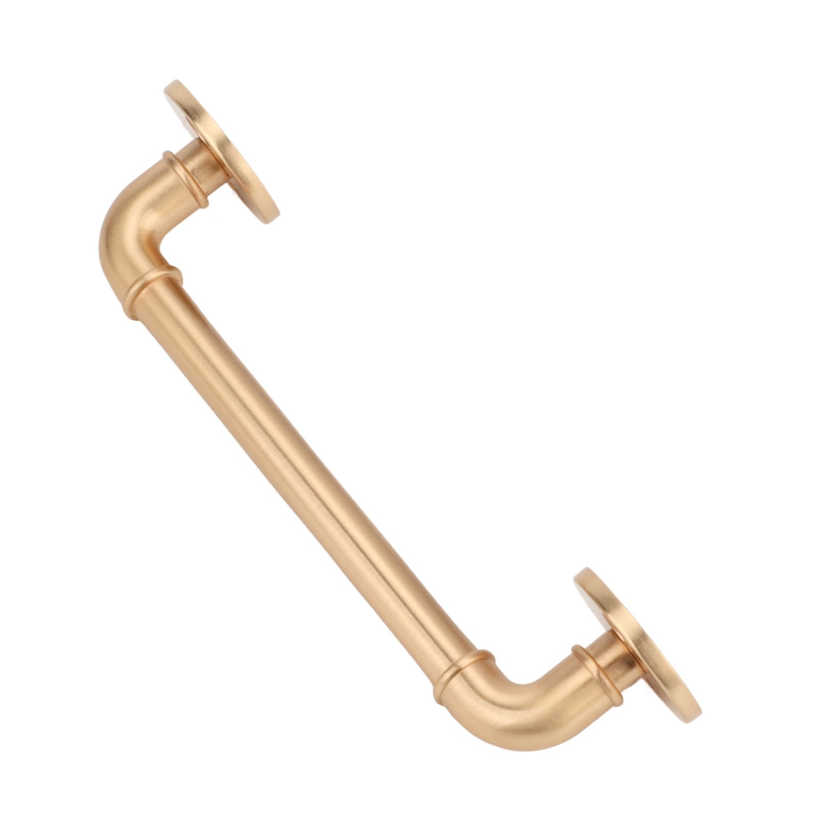 Gate Pull Handle Zinc Alloy Retro Round Base Furniture Hardware for Door view 8