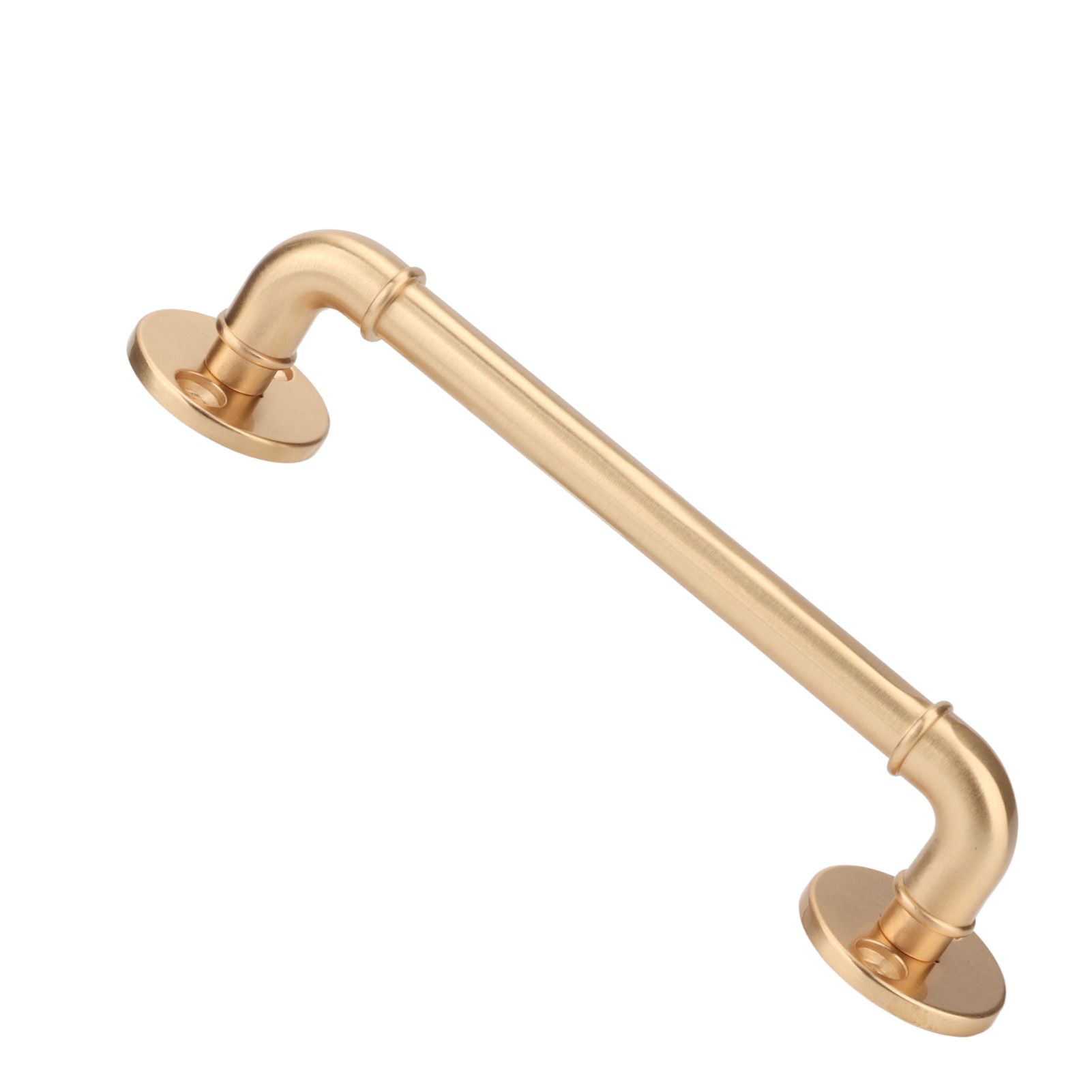 Gate Pull Handle Zinc Alloy Retro Round Base Furniture Hardware for Door view 10