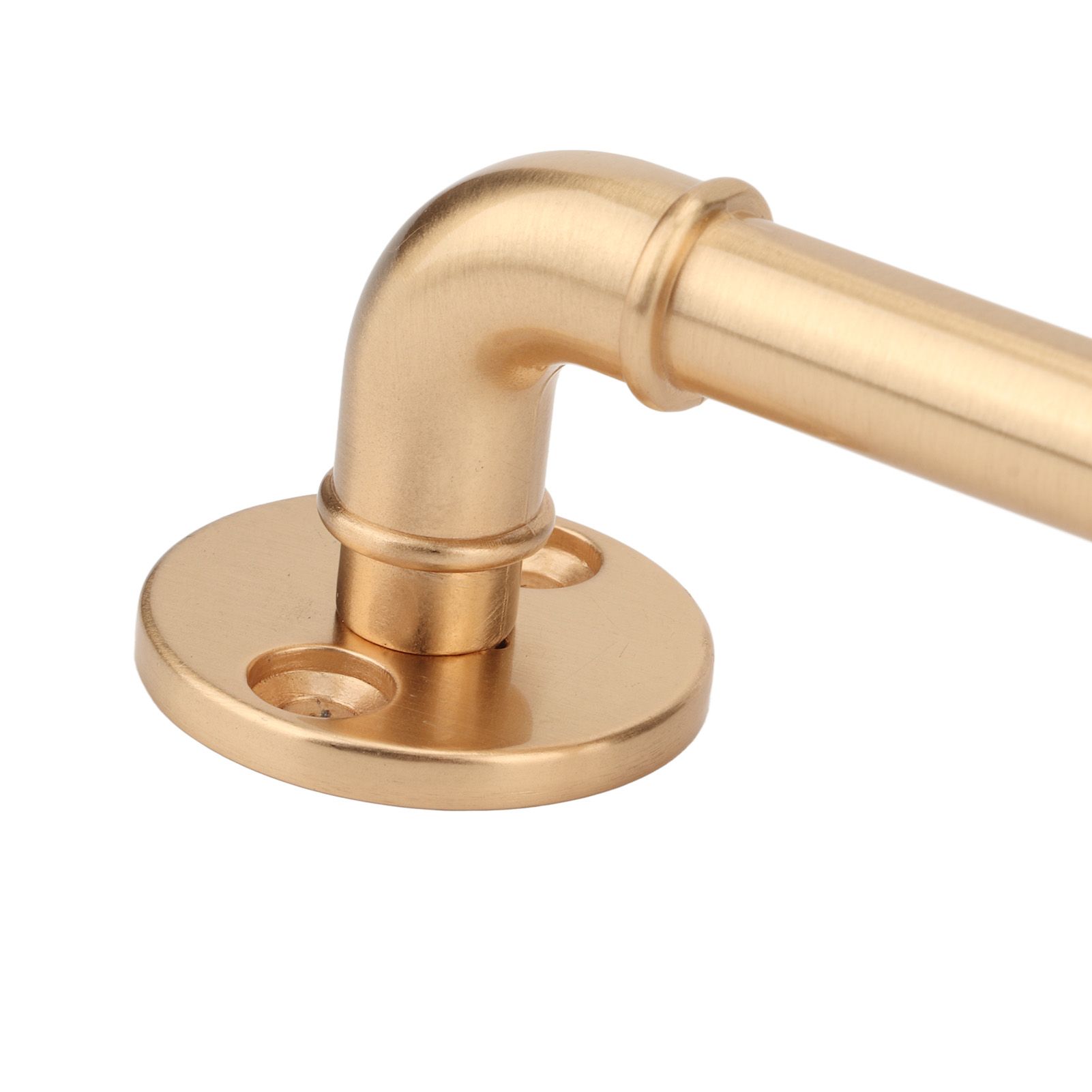 Gate Pull Handle Zinc Alloy Retro Round Base Furniture Hardware for Door view 14
