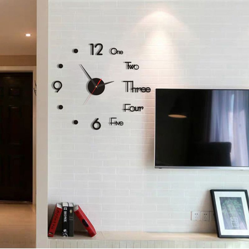 Night Light Wall Clock Frameless Decorative Luminous Silent Clock for Living view 4