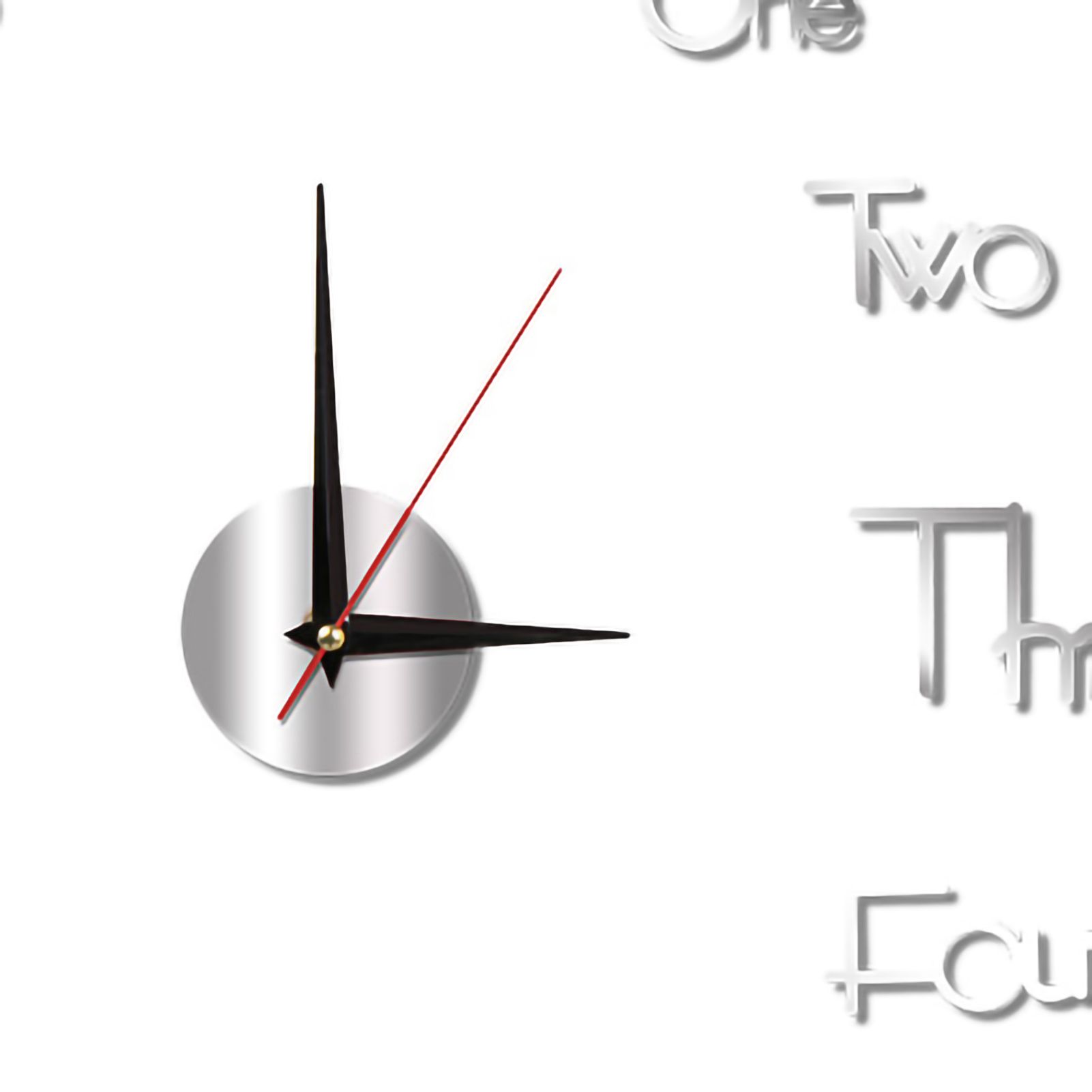 Night Light Wall Clock Frameless Decorative Luminous Silent Clock for Living view 4