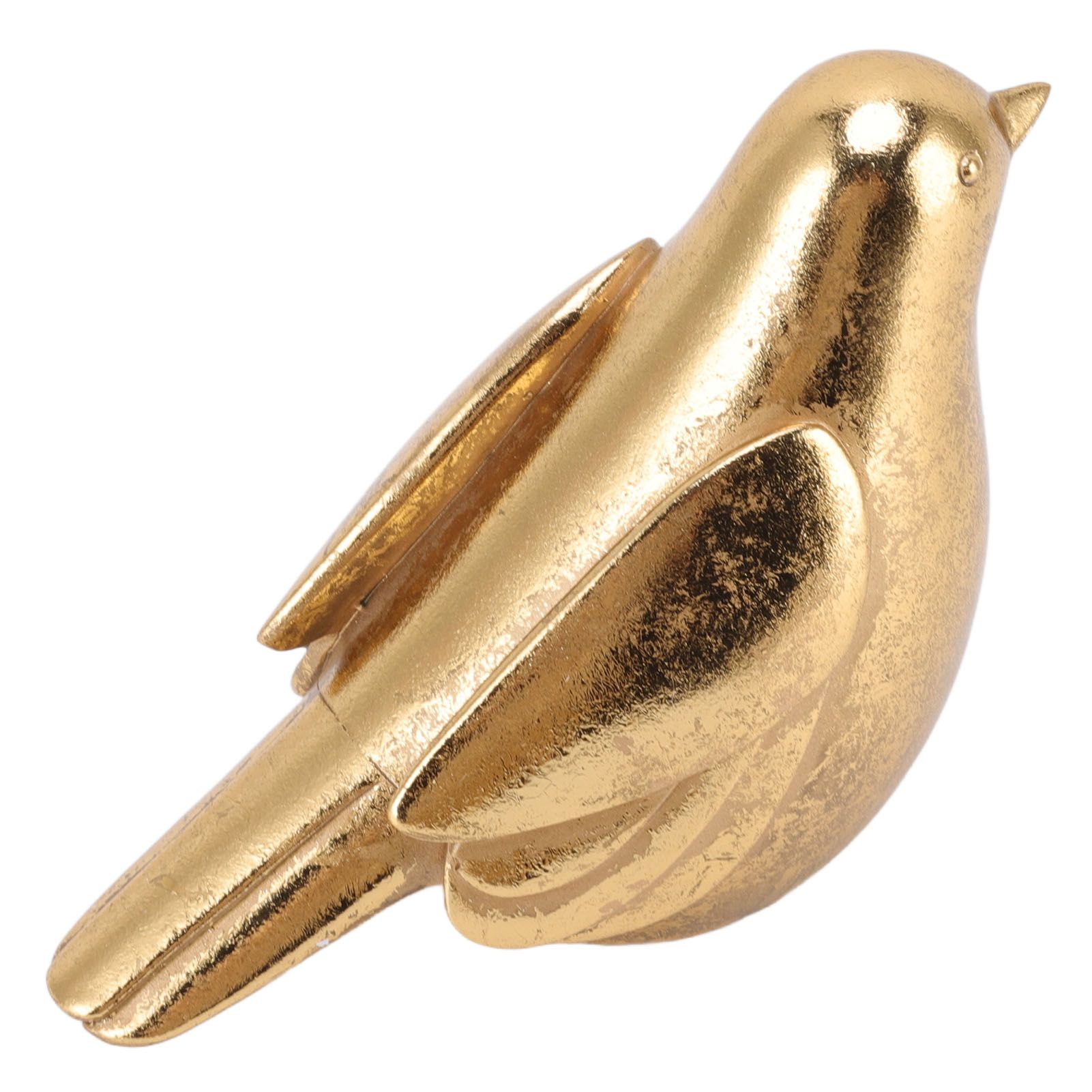 Gold Bird Statues Home Decorative Resin Bird Statue Modern Style Ornaments for view 2