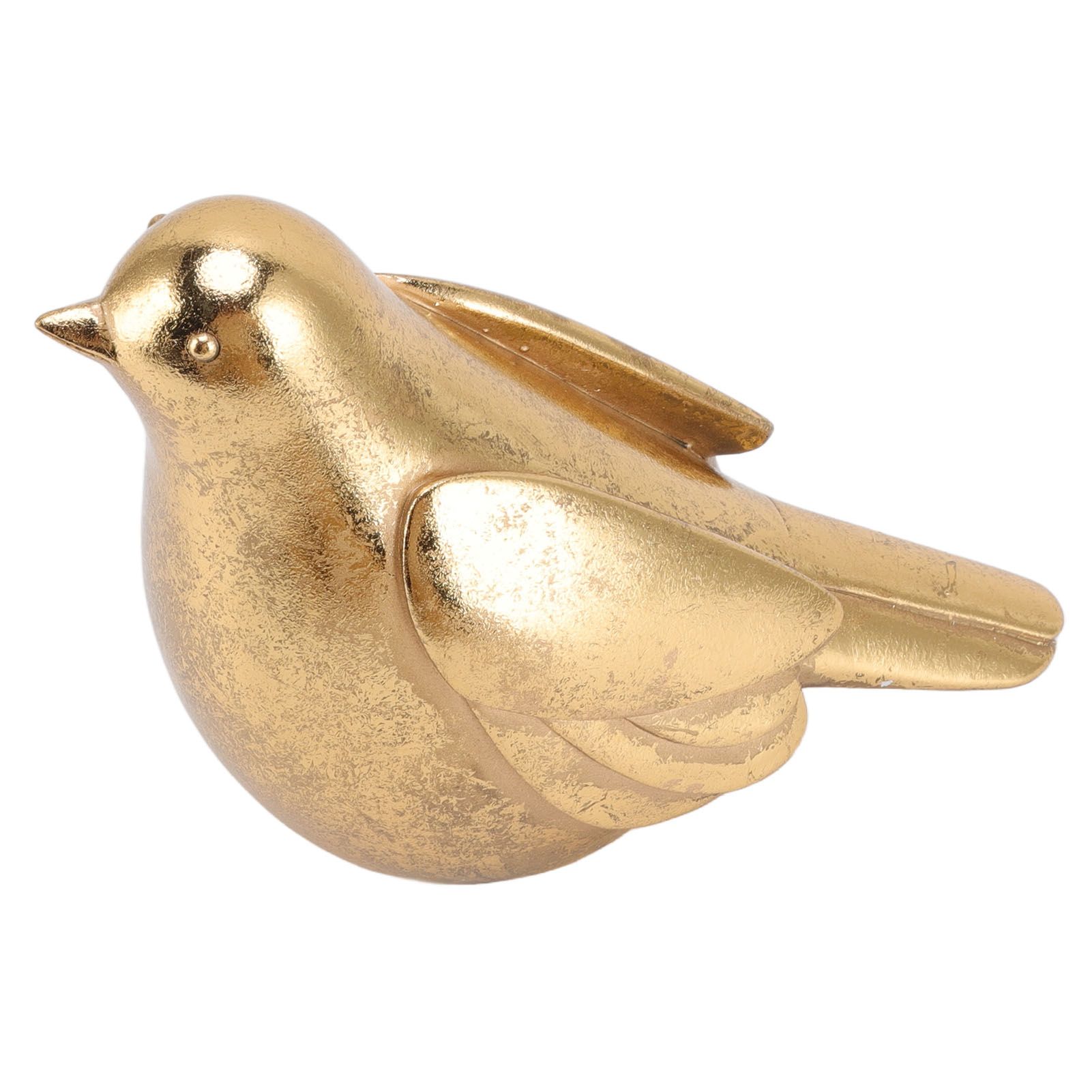 Gold Bird Statues Home Decorative Resin Bird Statue Modern Style Ornaments for view 8