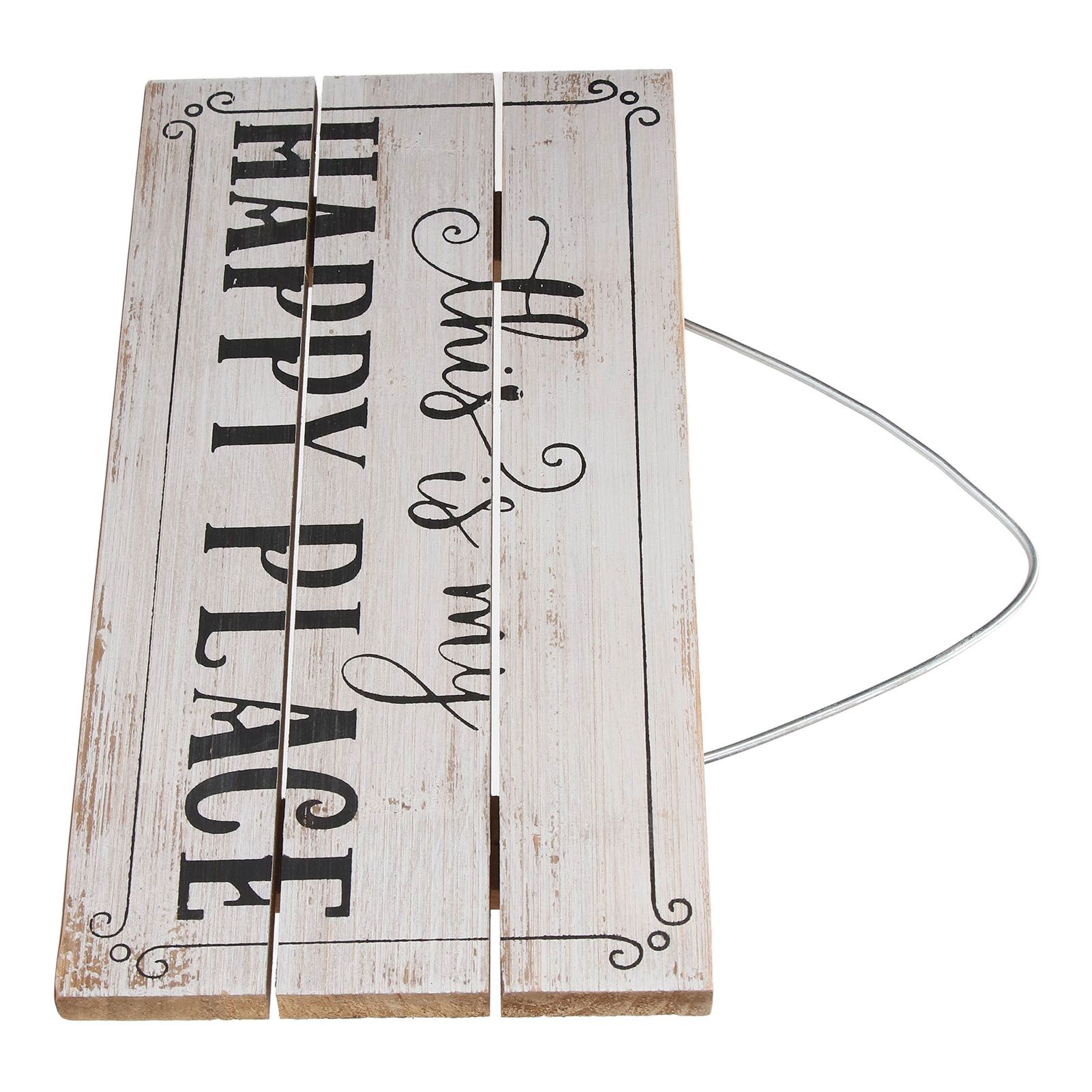 Decorative Wooden Sign Novel Waterproof Table Sign Hanging Decoration with view 8