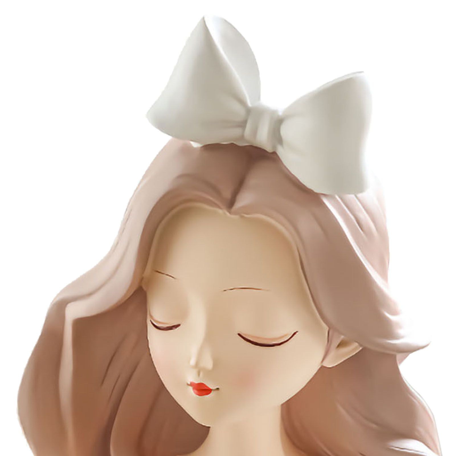Entrance Storage Decoration Girl Sculptures Porch Decor Tray for Living Study view 4
