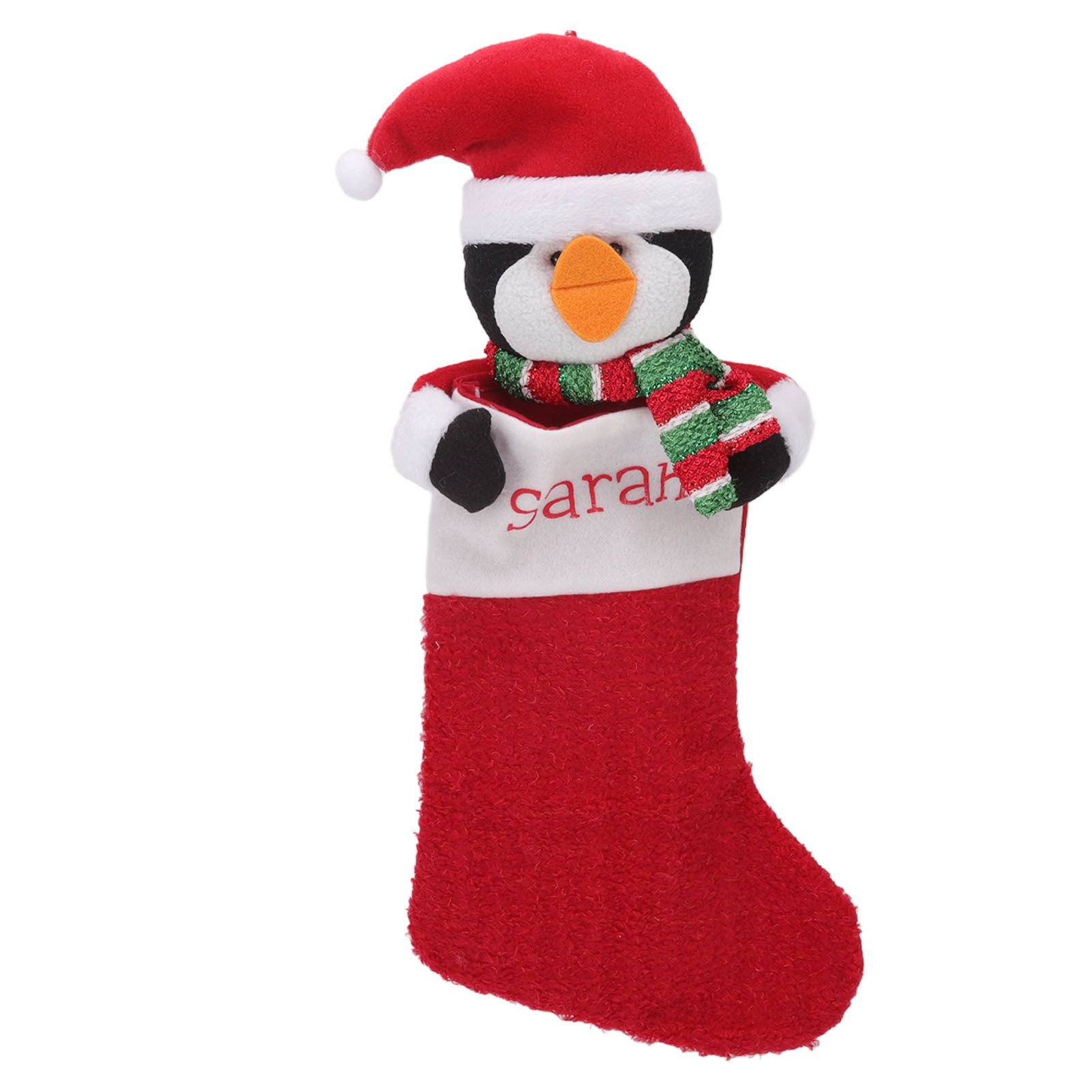 Christmas Stocking Gift Bag Xmas Tree Bedside Hanging Pendant Holiday Ornament