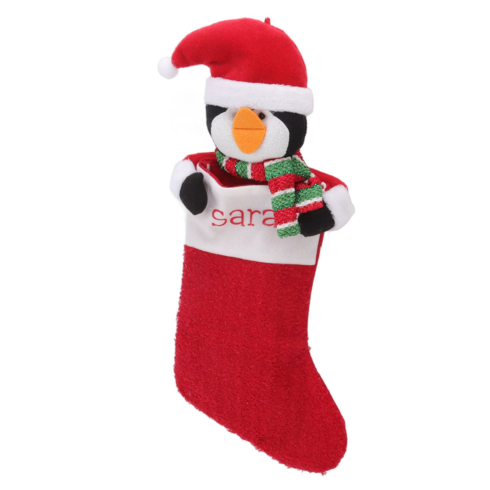 Christmas Stocking Gift Bag Xmas Tree Bedside Hanging Pendant Holiday Ornament view 3
