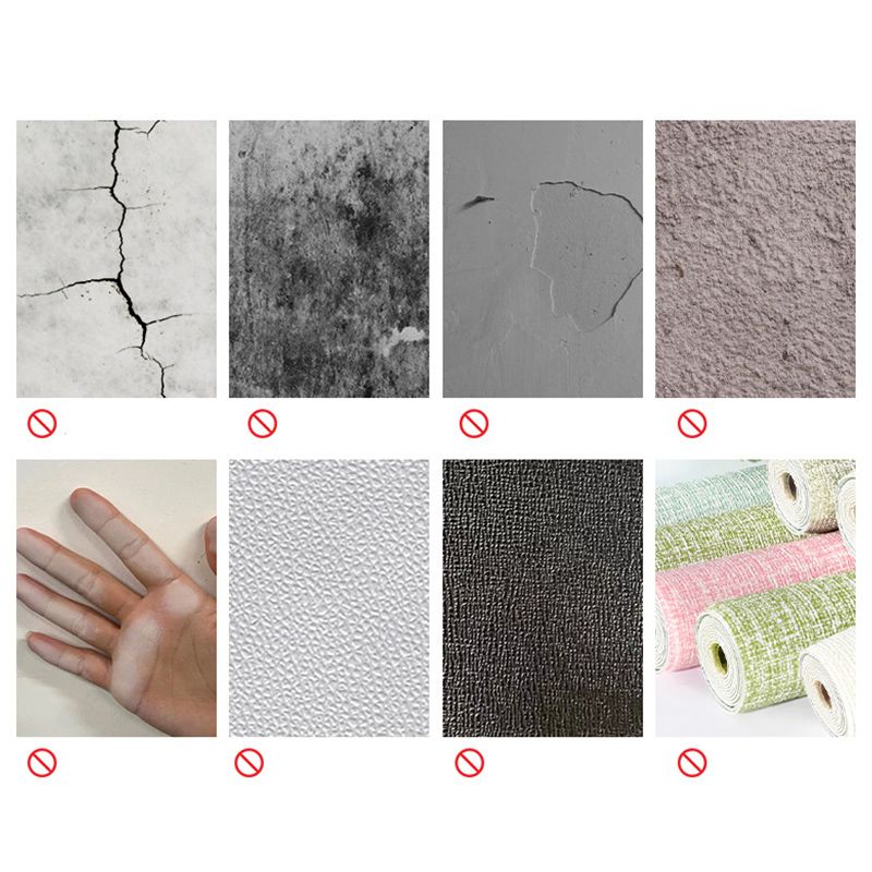 3D Brick Wall Stickers Self Adhesive Waterproof Prevent Collision DIY Faux view 4