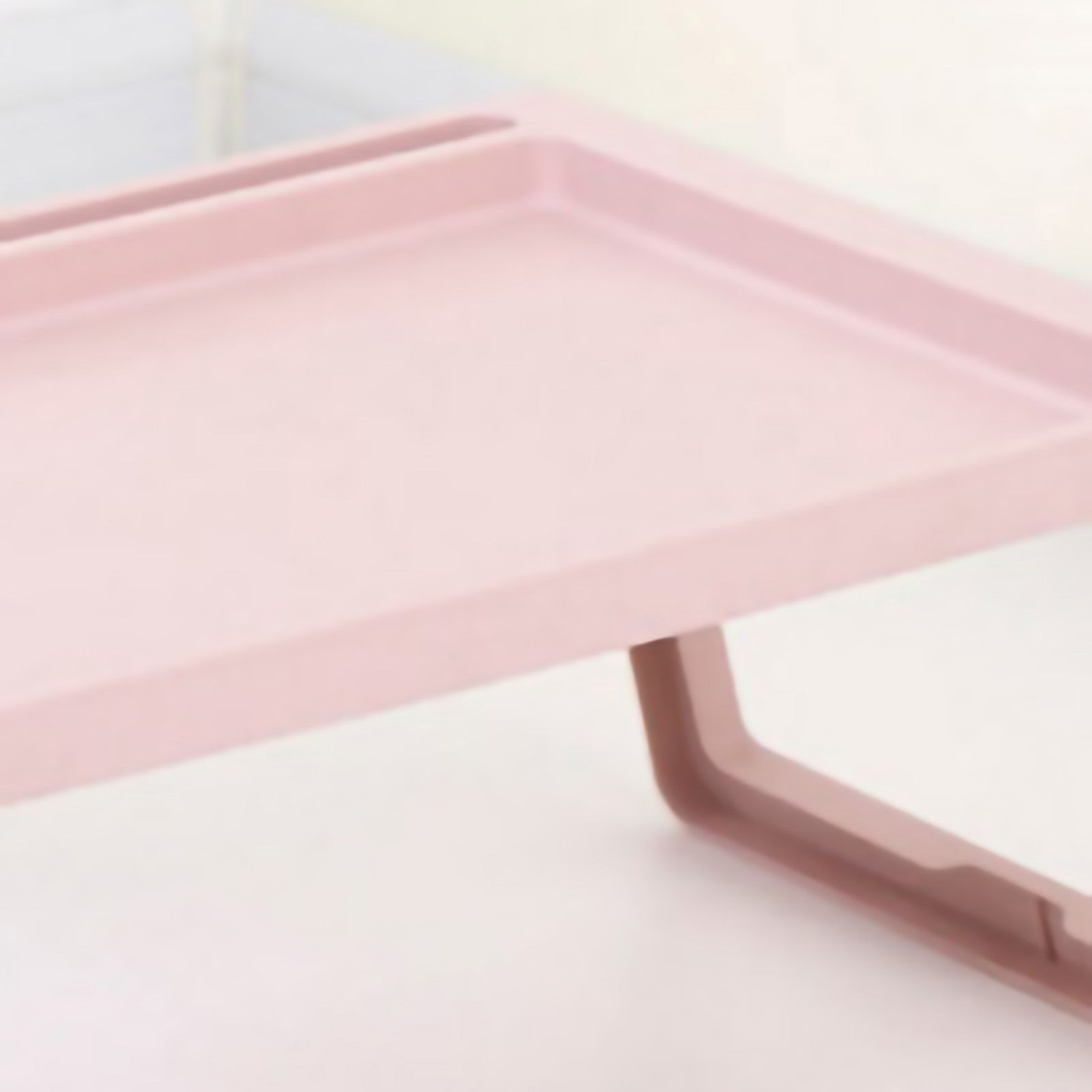 Laptop Bed Desk PP Folding Simple Downward Grooved Design Lap Desk Bed Table view 3