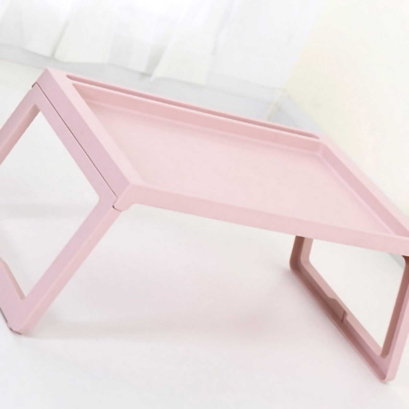 Laptop Bed Desk PP Folding Simple Downward Grooved Design Lap Desk Bed Table view 4