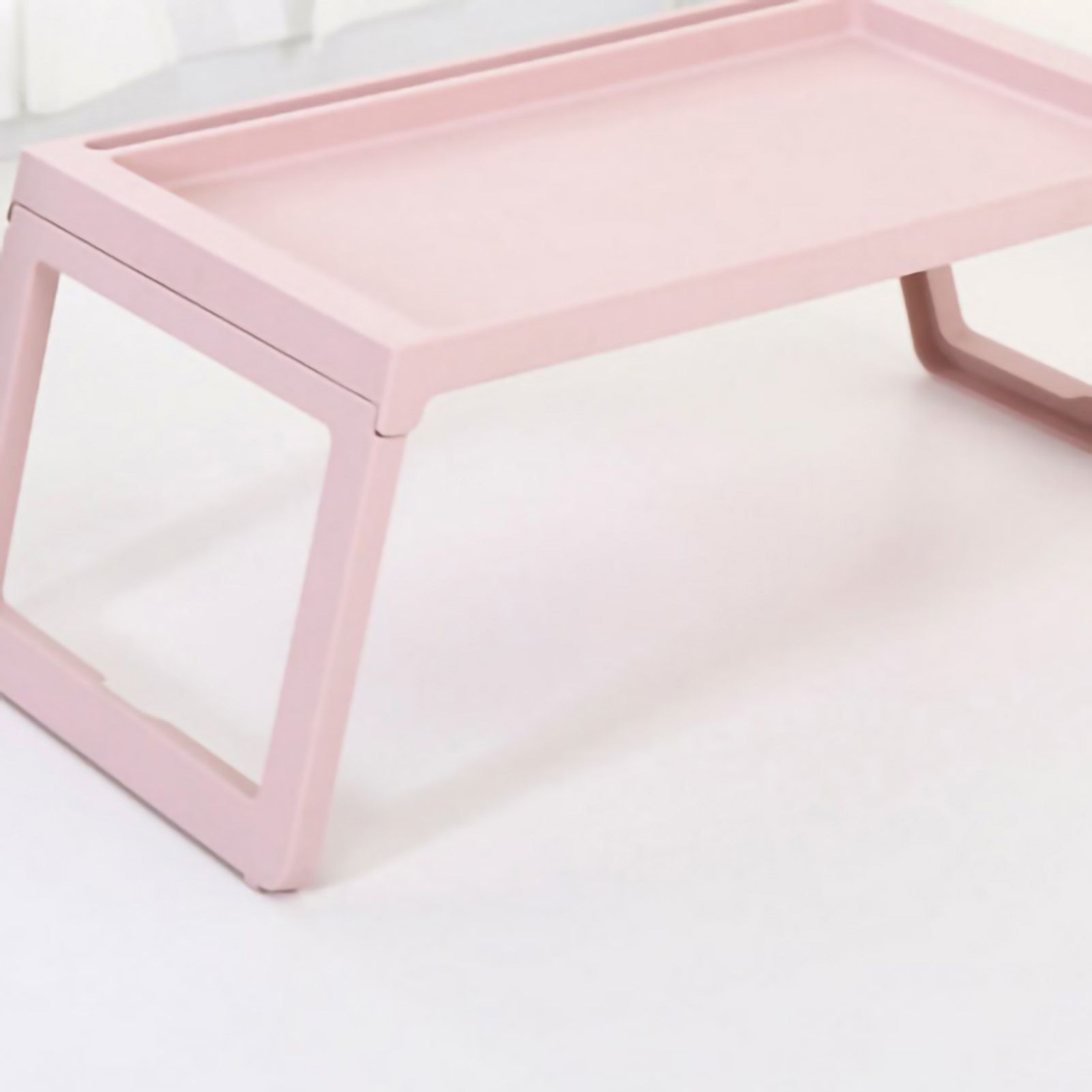 Laptop Bed Desk PP Folding Simple Downward Grooved Design Lap Desk Bed Table view 5