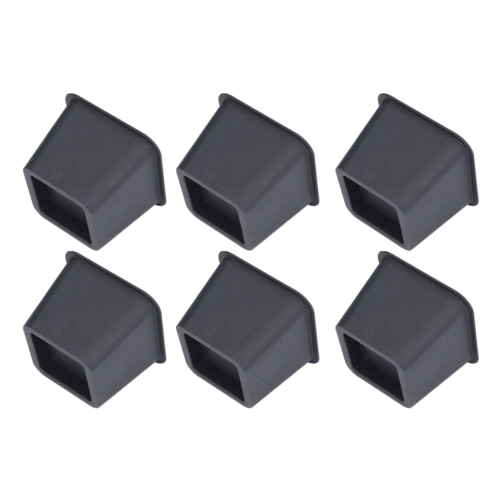 6Pcs 3 Inch Trapezoid Furniture Risers Sofa Leg Pads for Bed Table Cabinet view 2