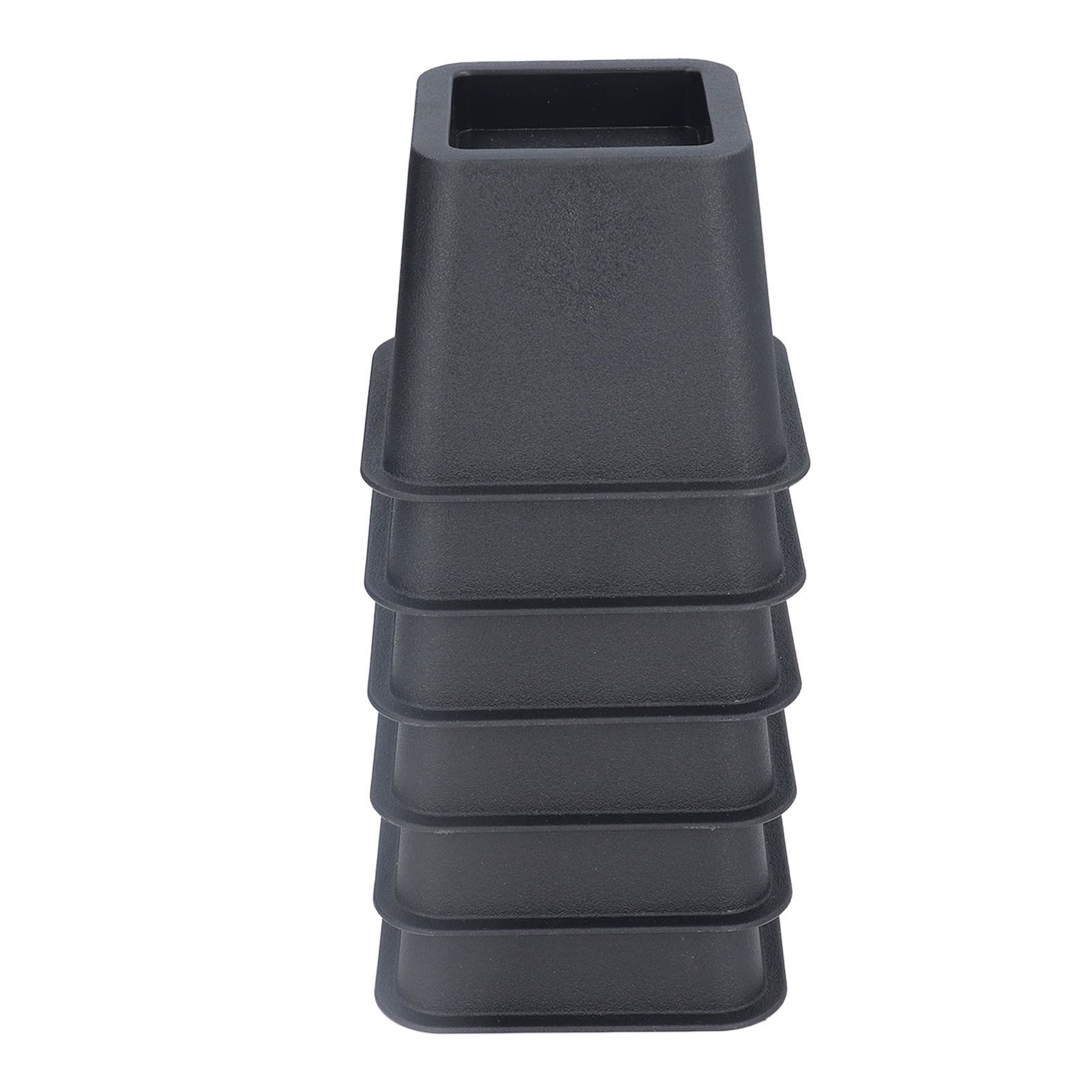 6Pcs 3 Inch Trapezoid Furniture Risers Sofa Leg Pads for Bed Table Cabinet view 5