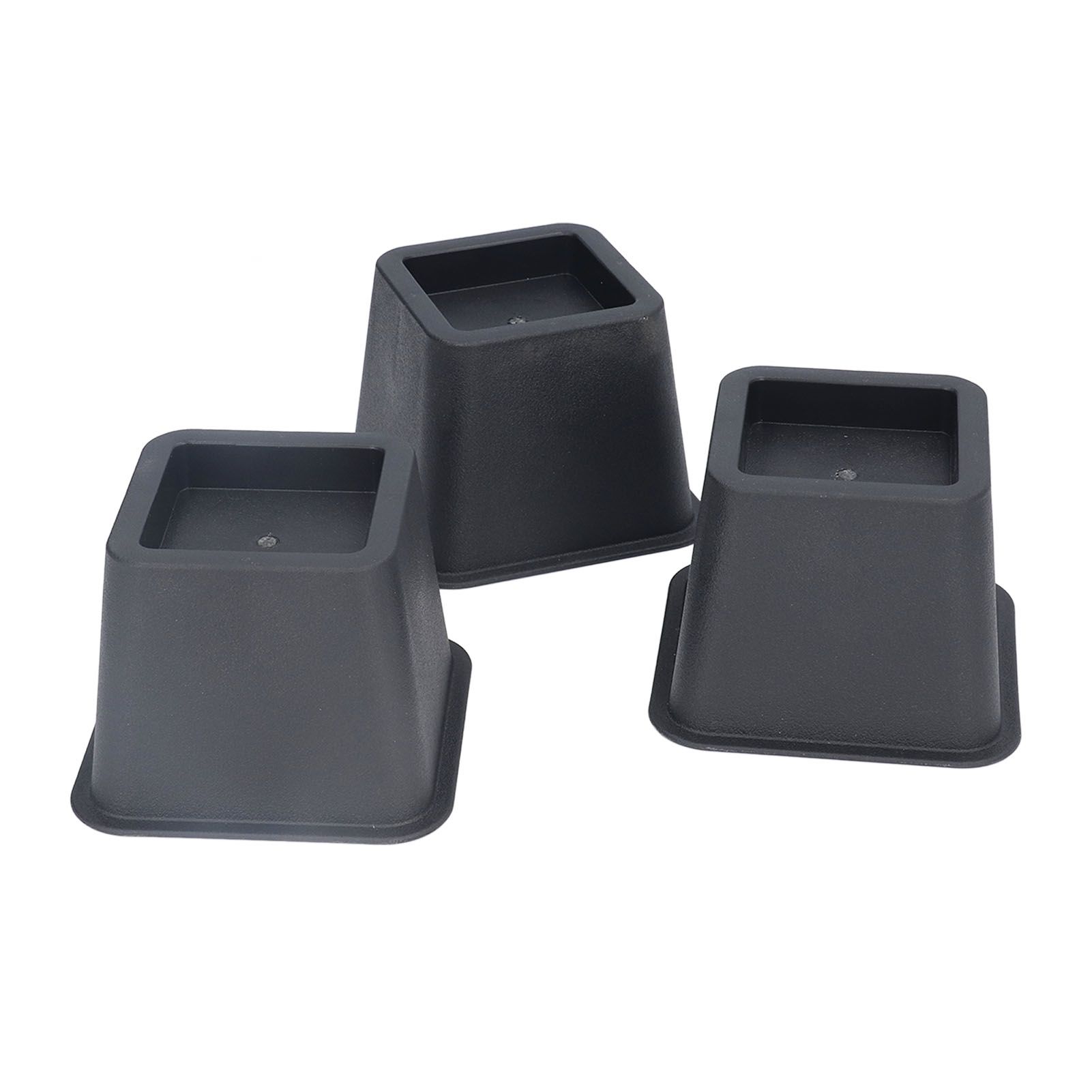 6Pcs 3 Inch Trapezoid Furniture Risers Sofa Leg Pads for Bed Table Cabinet view 7