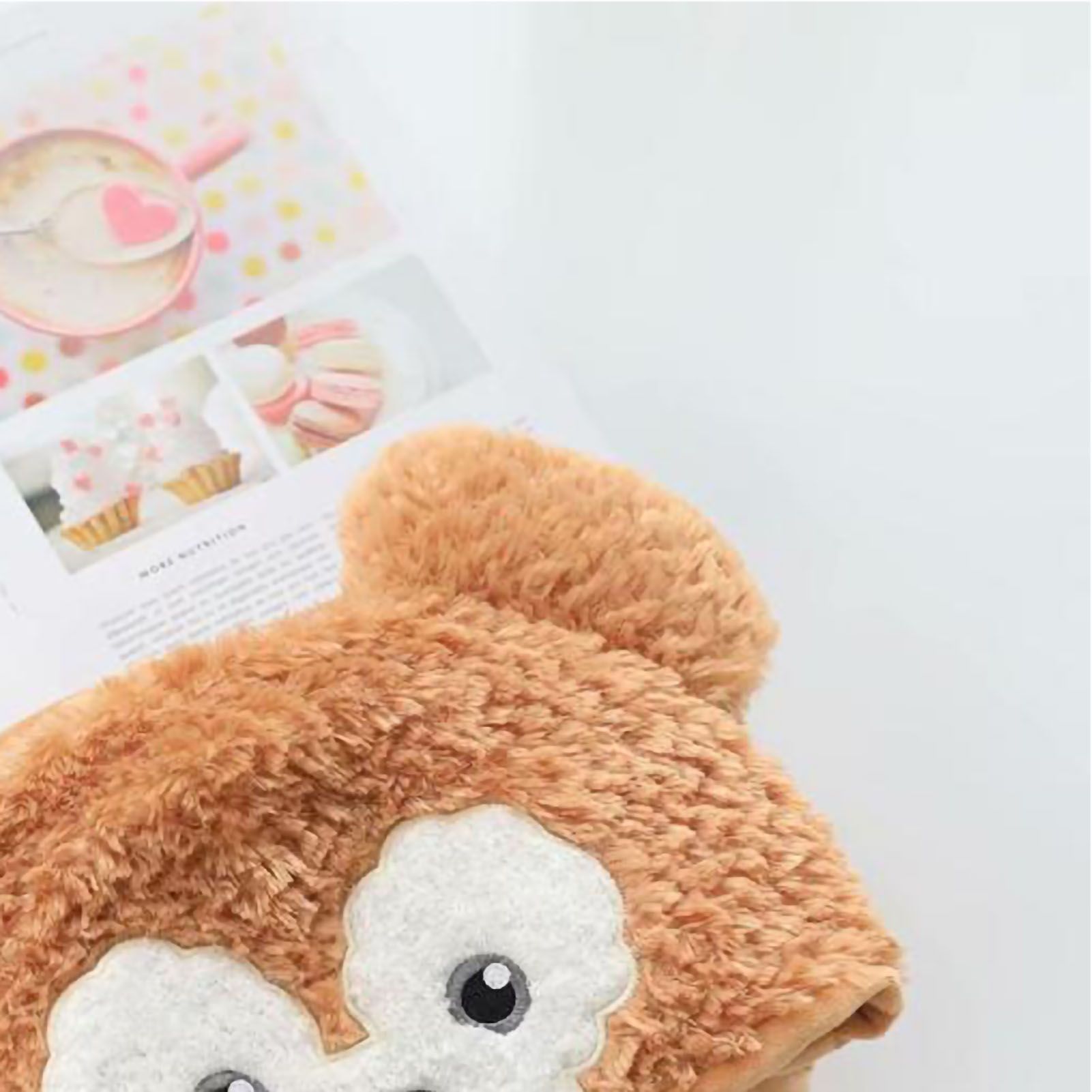 Hooded U Shaped Pillow Cute Cartoon Travel PP Cotton U Shaped Neck Pillow for view 3