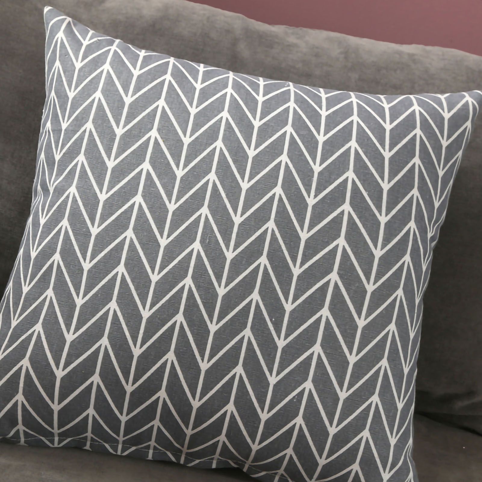 Home Pillow Case Sofa Cushion Accessories Linen Nordic Style Daily Use Home view 5