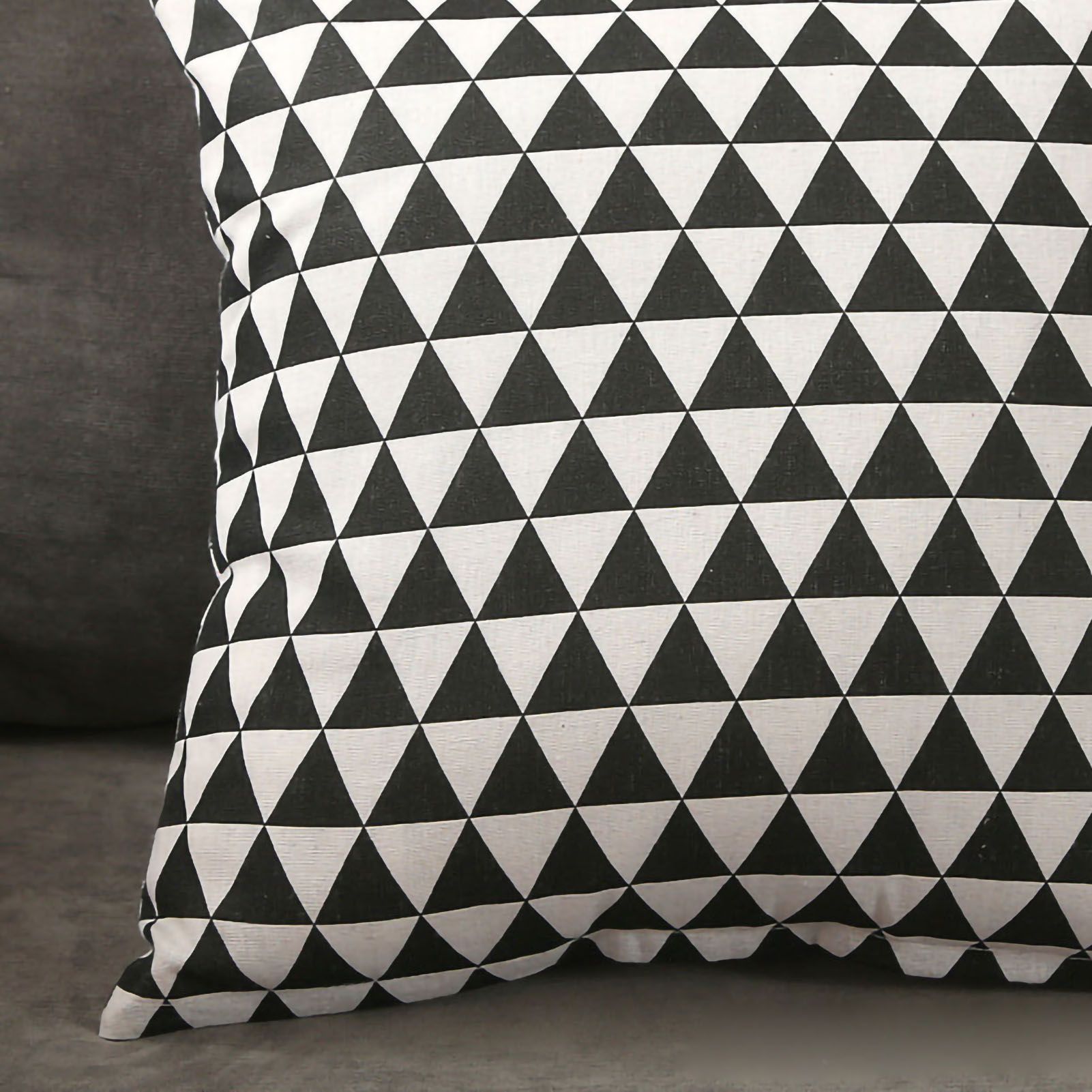 Home Pillow Case Sofa Cushion Accessories Linen Nordic Style Daily Use Home view 3
