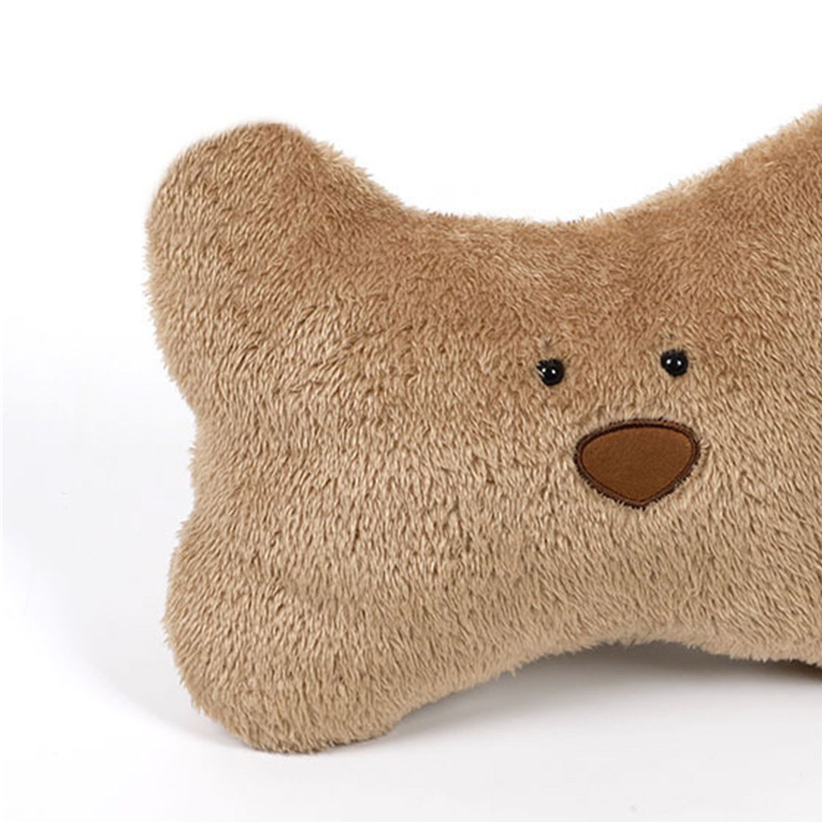 Car Pillow Cute Bear Style Plush Material Soft Comfortable Relieving Stress view 2