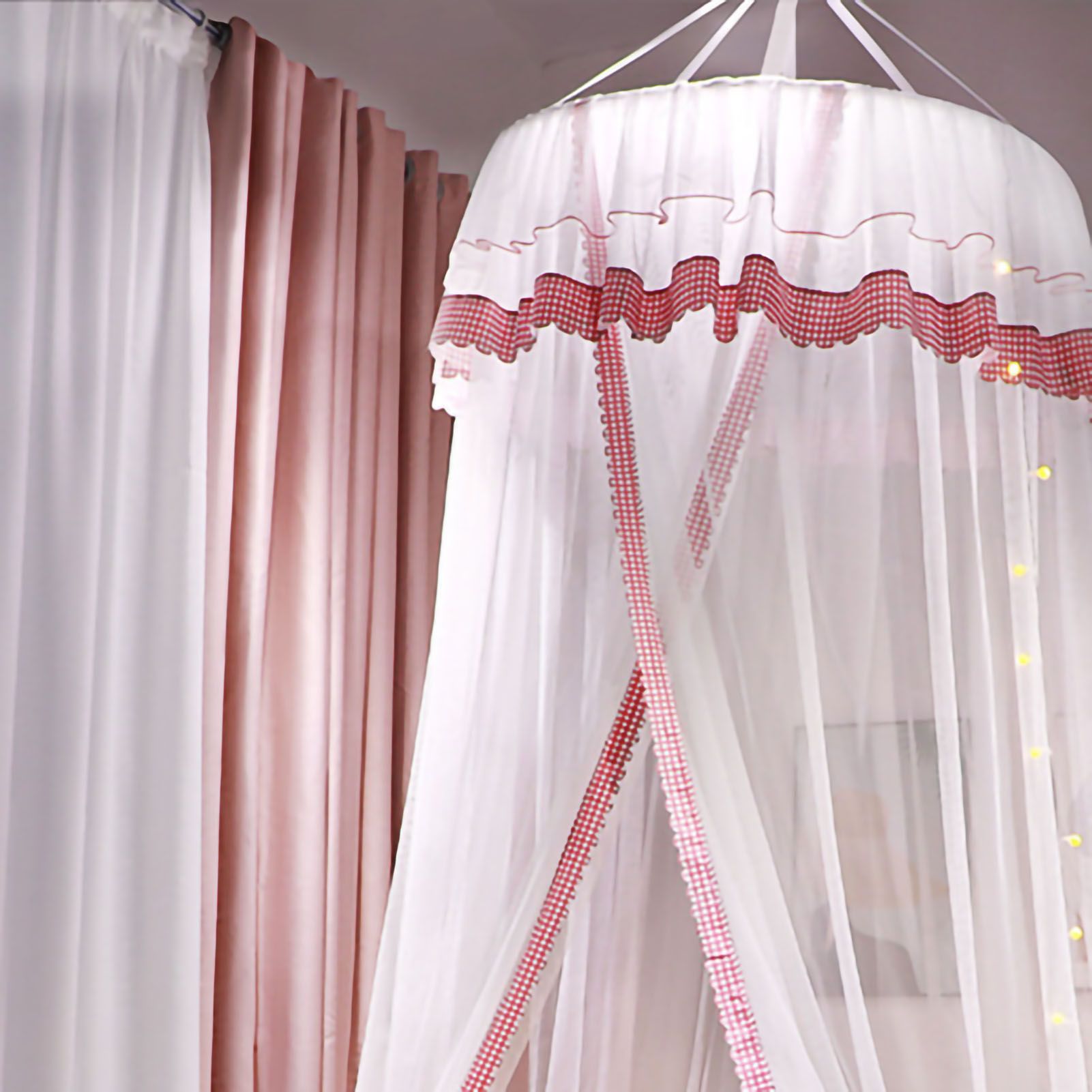 Mosquito Repelling Net Hanging Princess Canopy Insect Protection Room view 3