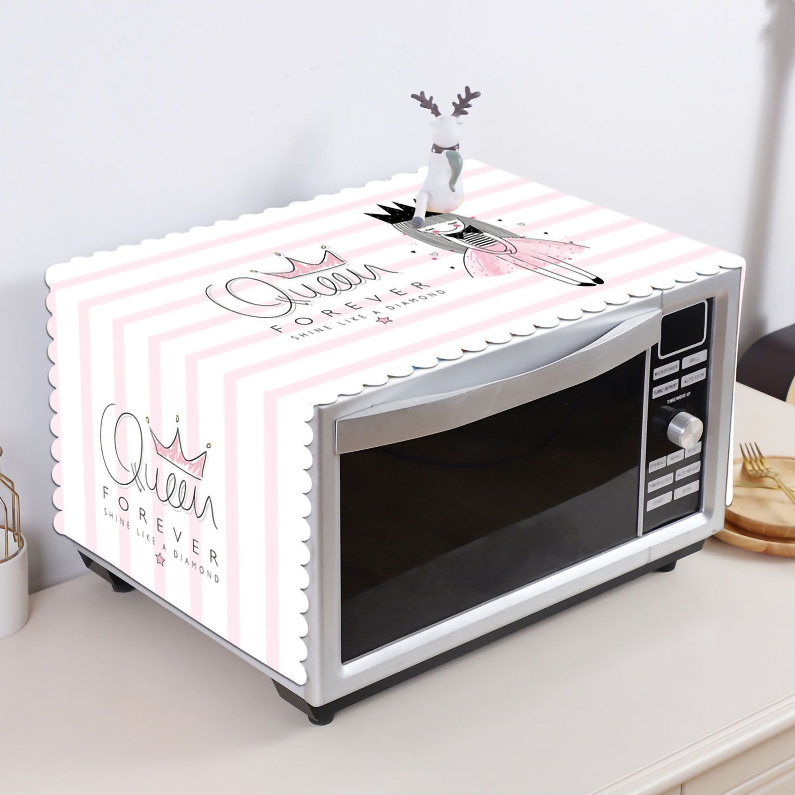 Microwave Cover Cloth Oven Cute Dust Proof Shiled Universal Oil Proof Nordic