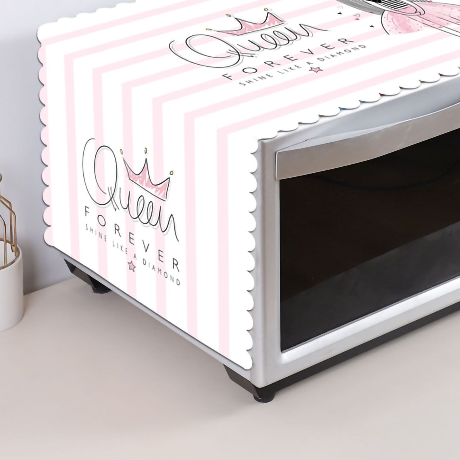 Microwave Cover Cloth Oven Cute Dust Proof Shiled Universal Oil Proof Nordic view 3