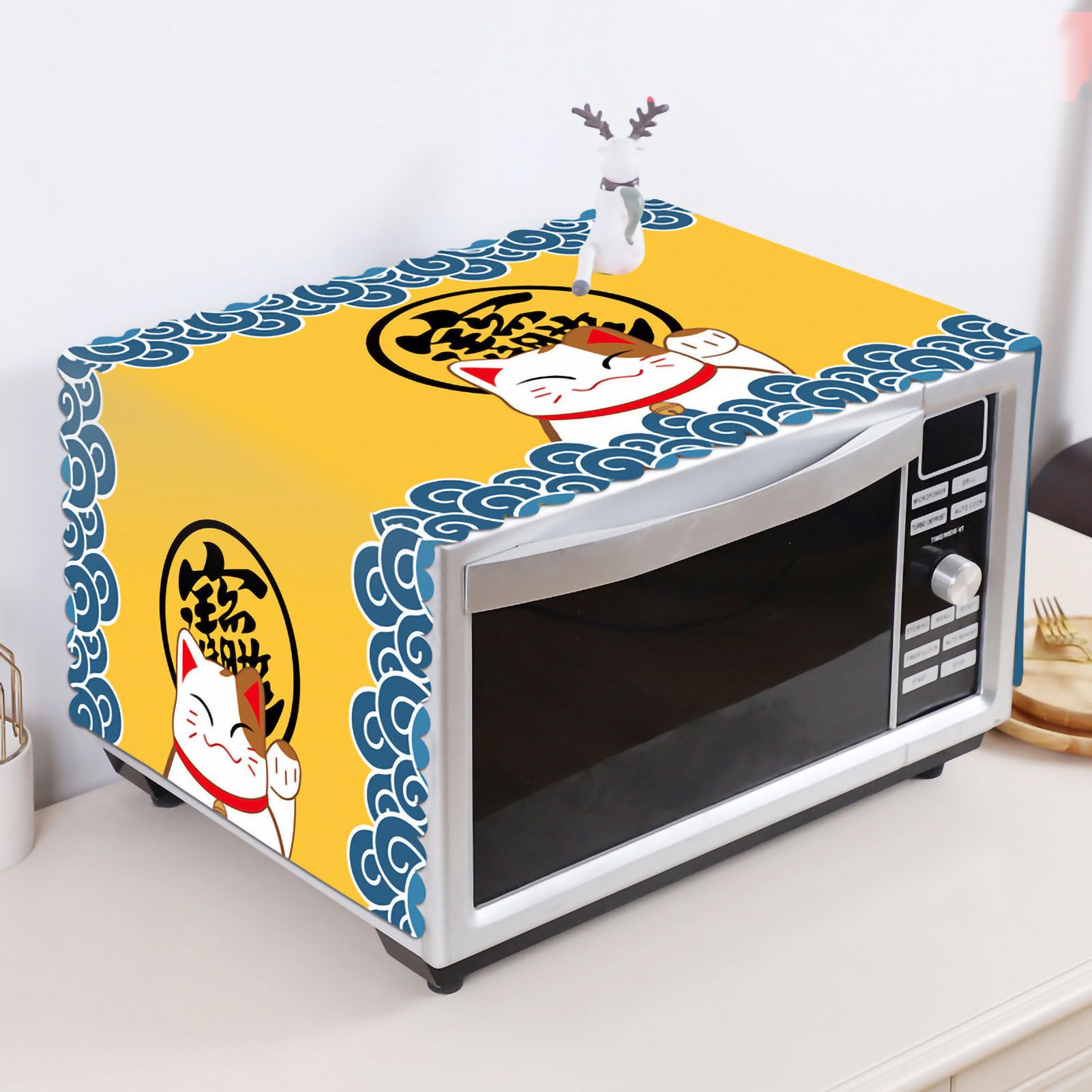 Microwave Cover Cloth Oven Cute Dust Proof Shiled Universal Oil Proof Nordic