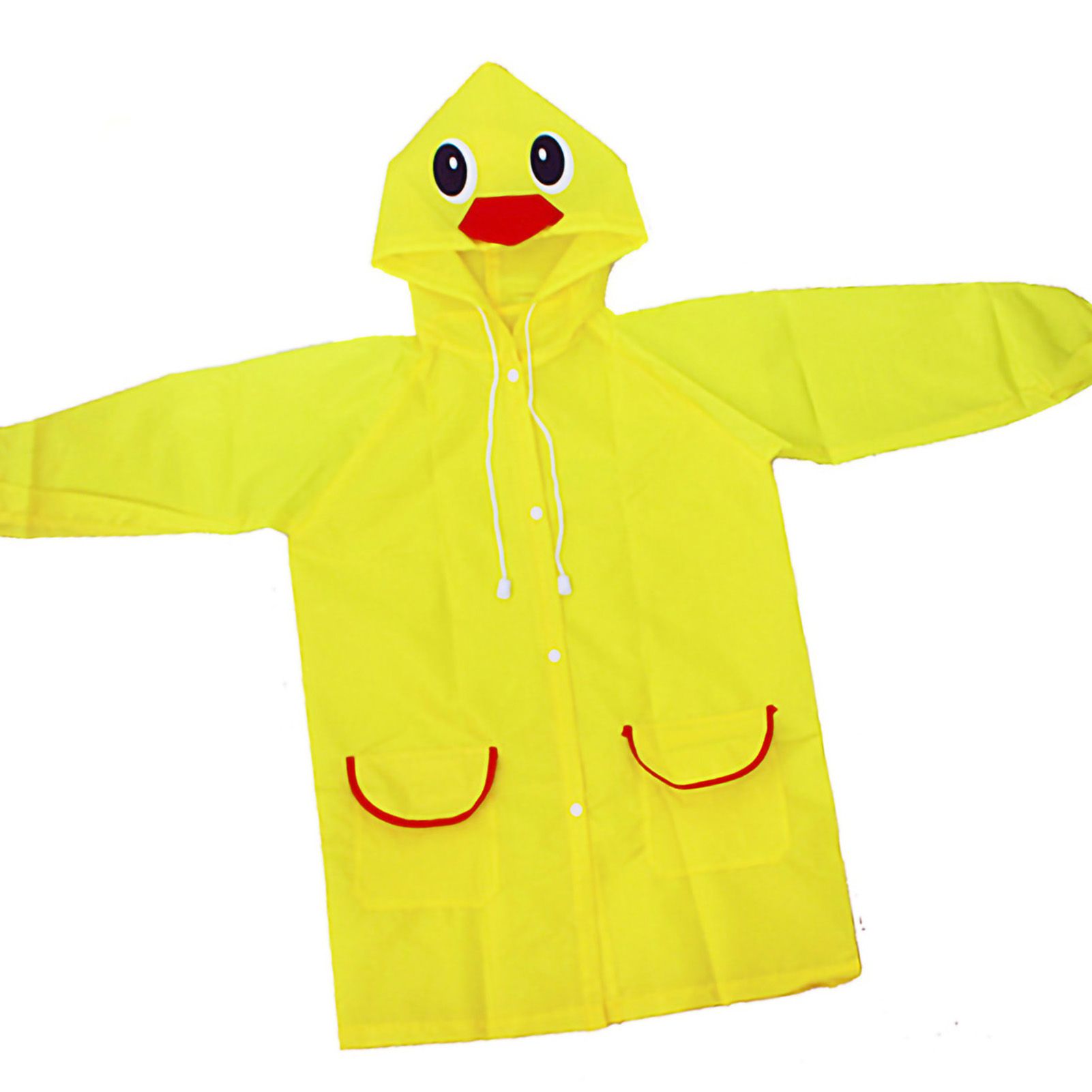 Animal Modeling Children's Raincoat Colorful Cartoon Environmentally Friendly view 2
