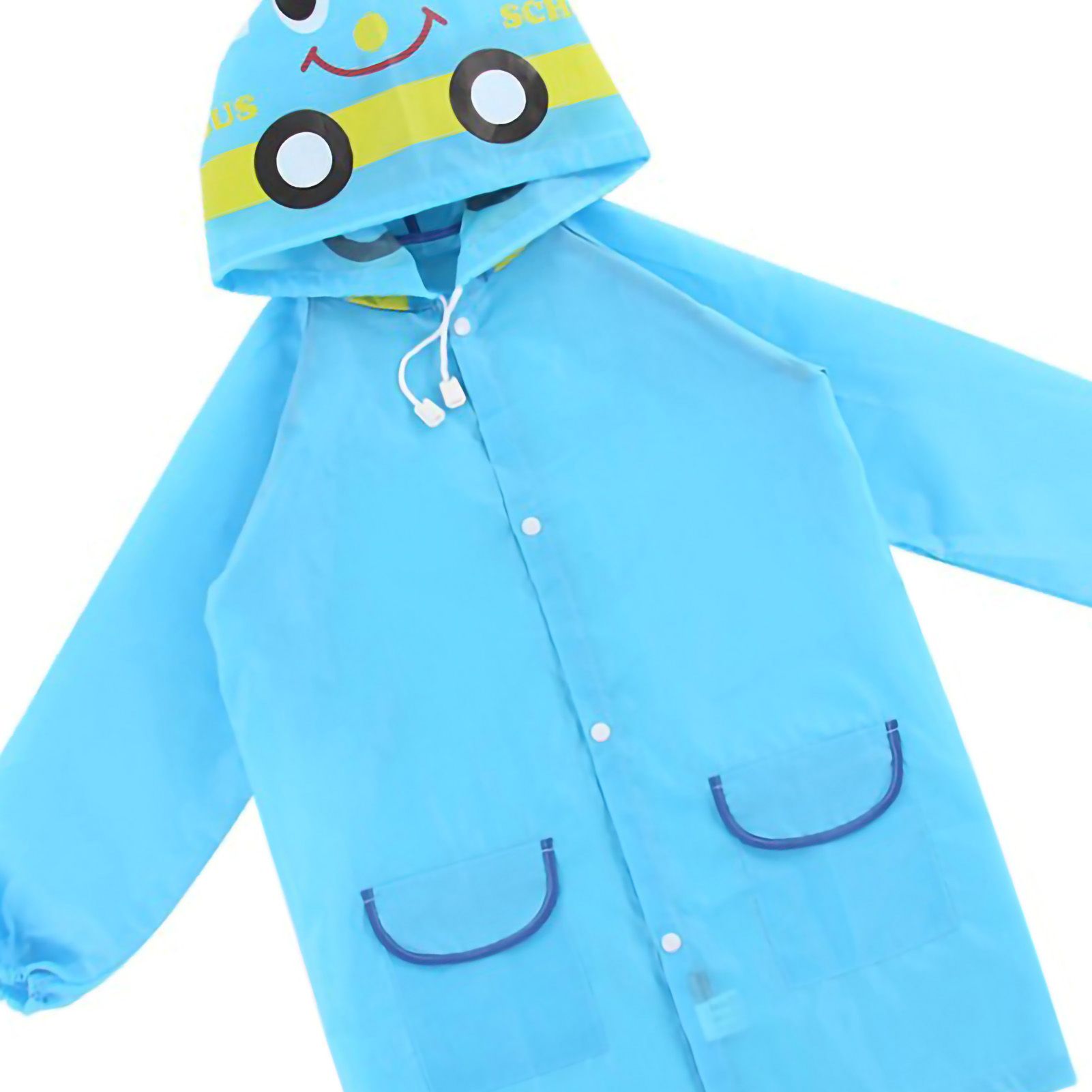 Animal Modeling Children's Raincoat Colorful Cartoon Environmentally Friendly view 2