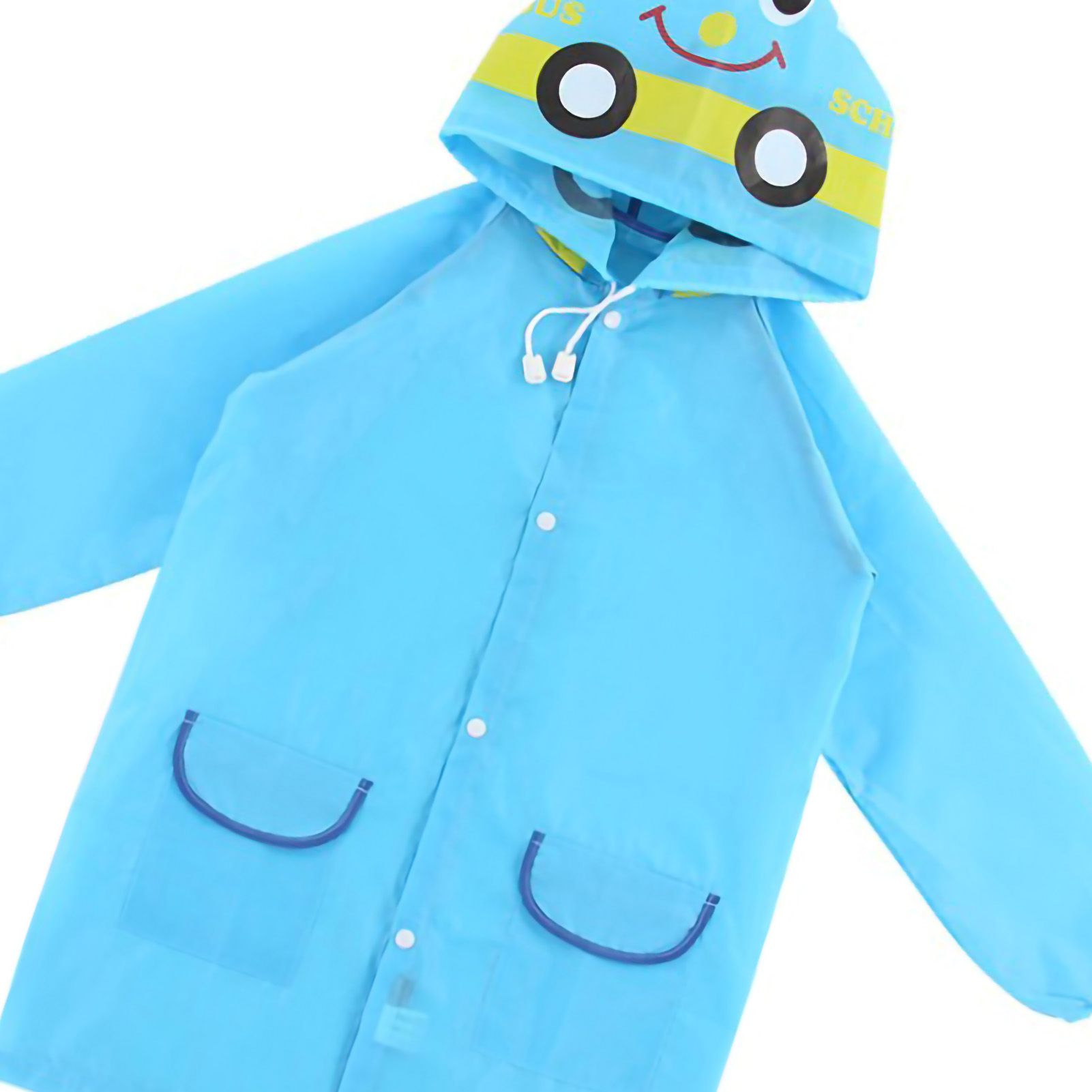 Animal Modeling Children's Raincoat Colorful Cartoon Environmentally Friendly view 3