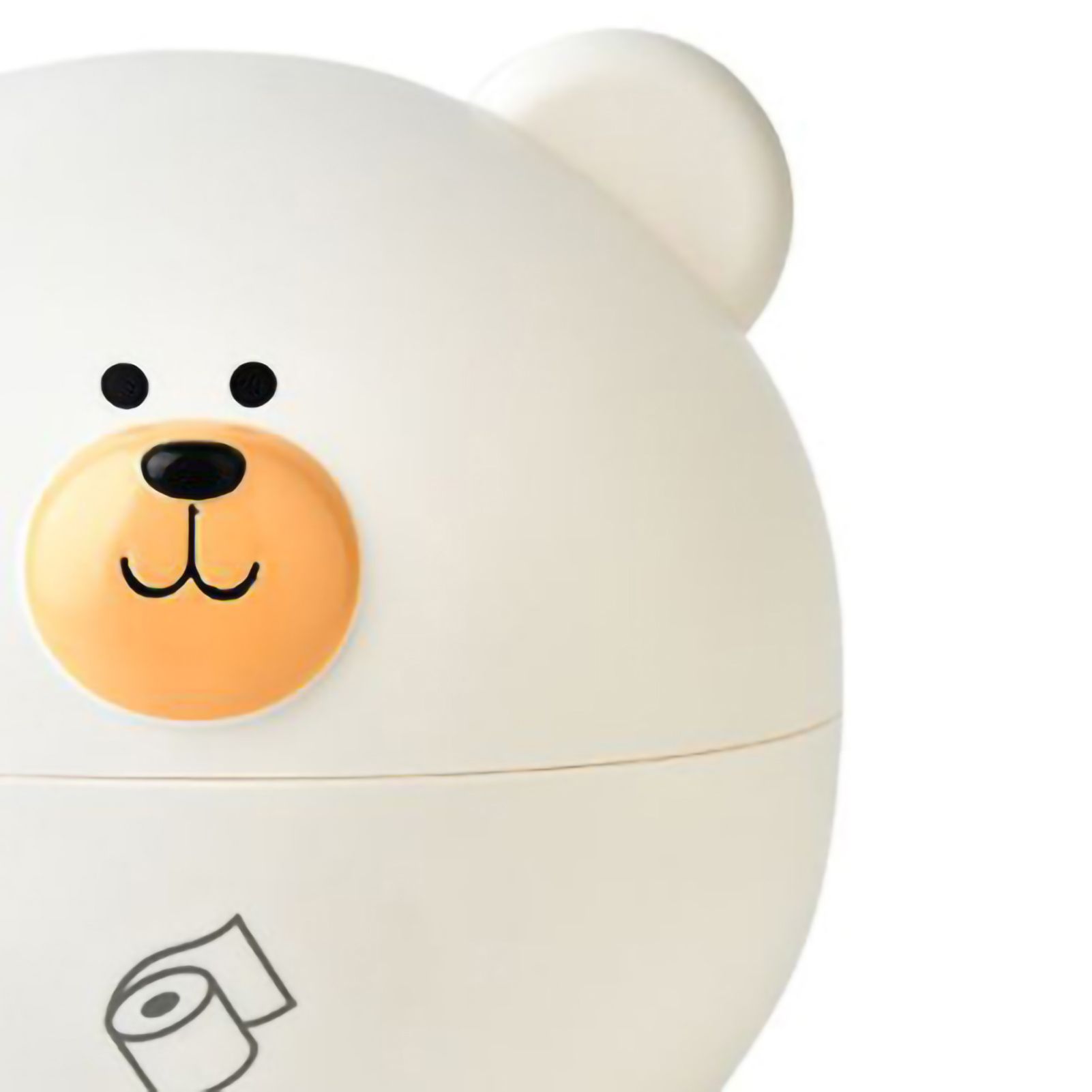Tissue Holder PP Nordic Bear Shape Multifunctional Tissue Box Home Decoration view 2