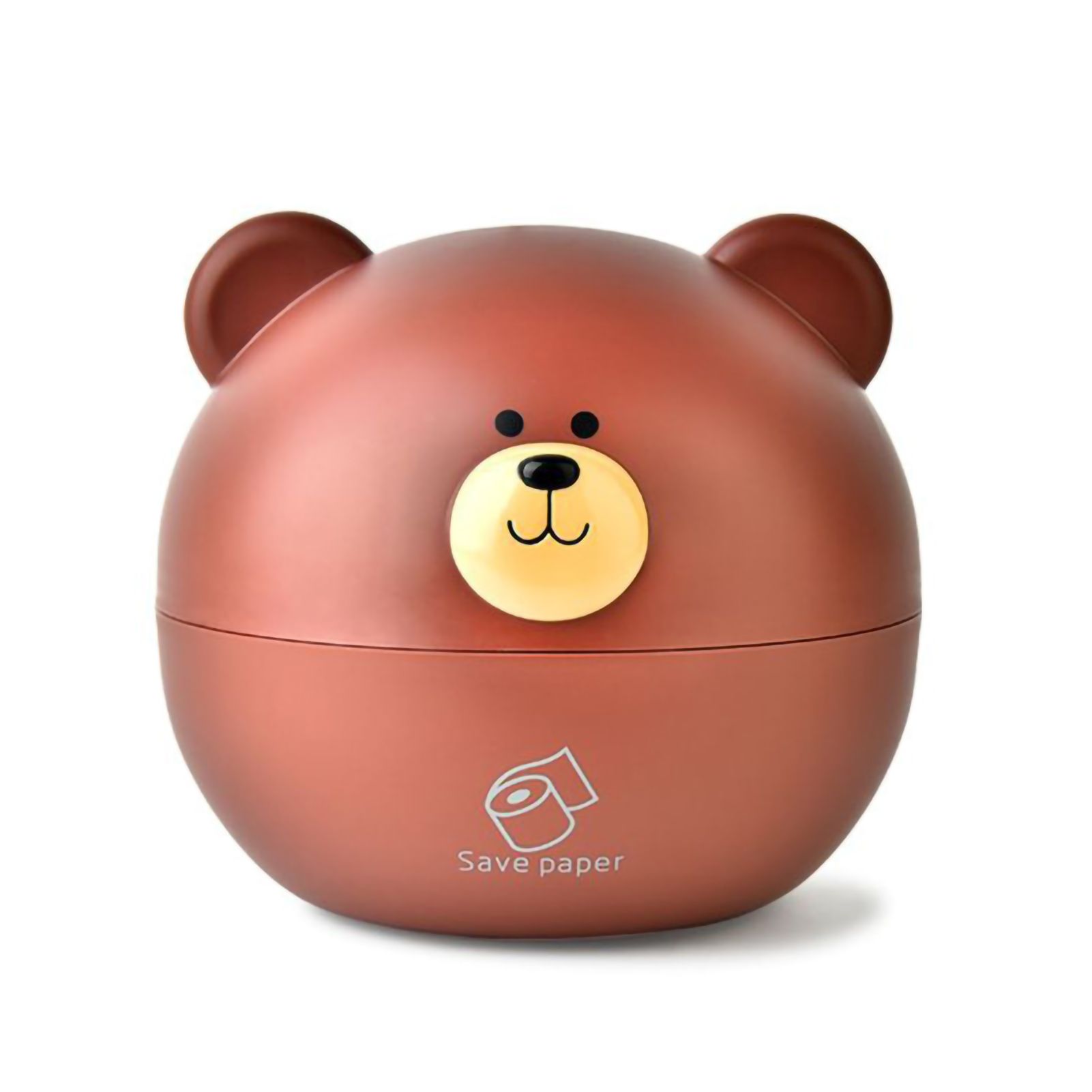 Tissue Holder PP Nordic Bear Shape Multifunctional Tissue Box Home Decoration