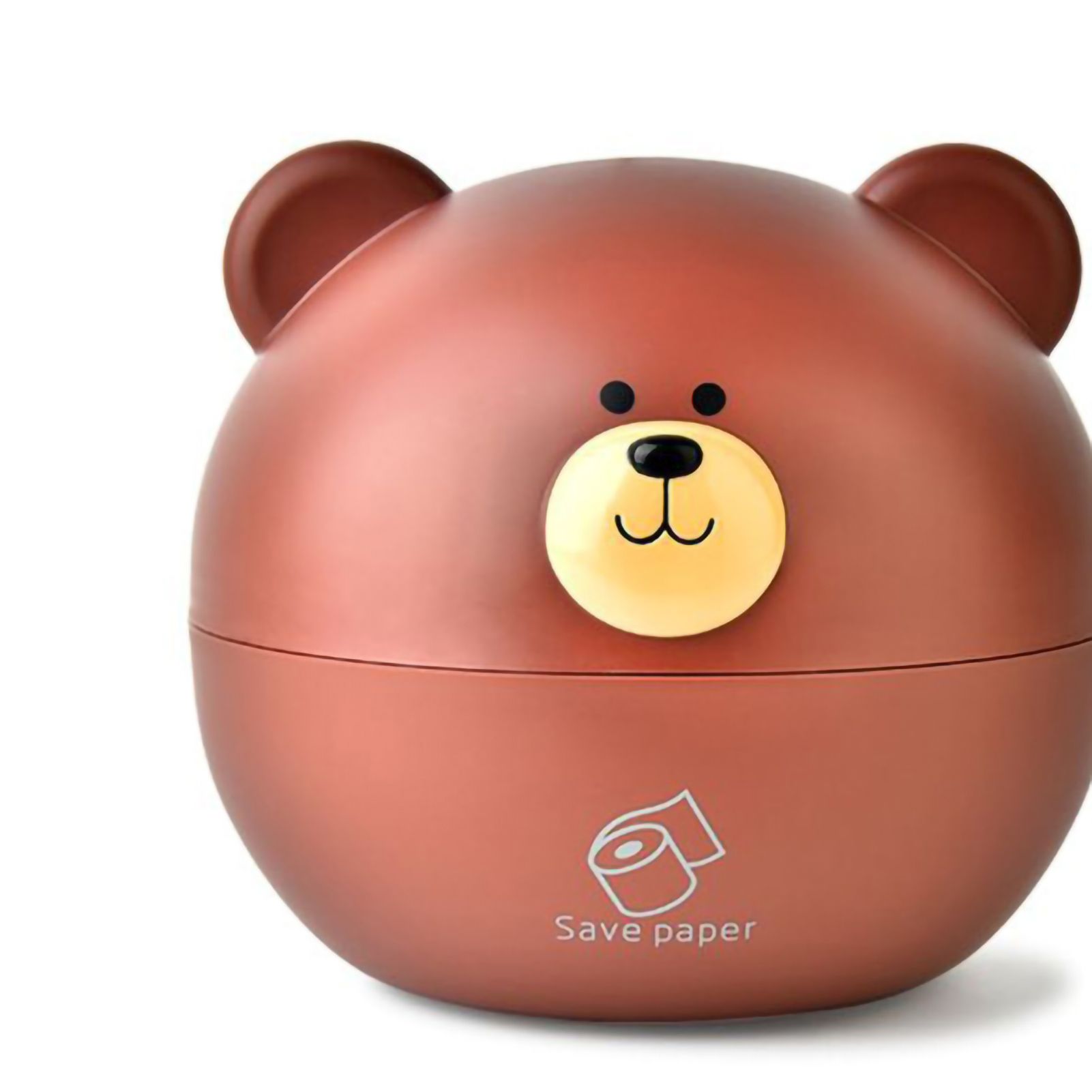Tissue Holder PP Nordic Bear Shape Multifunctional Tissue Box Home Decoration view 3